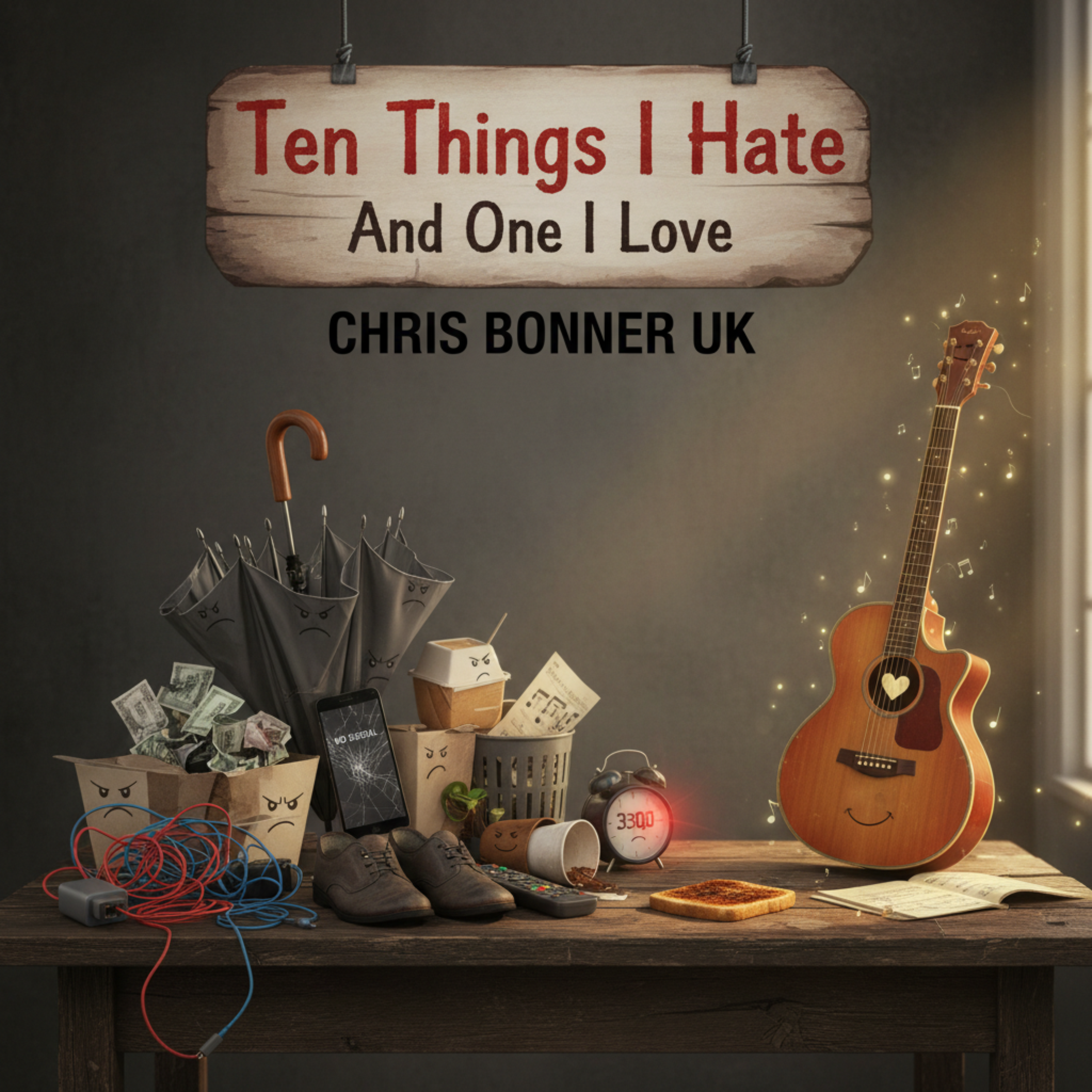Ten Things I Hate (And One I Love) by Chris Bonner UK cover art
