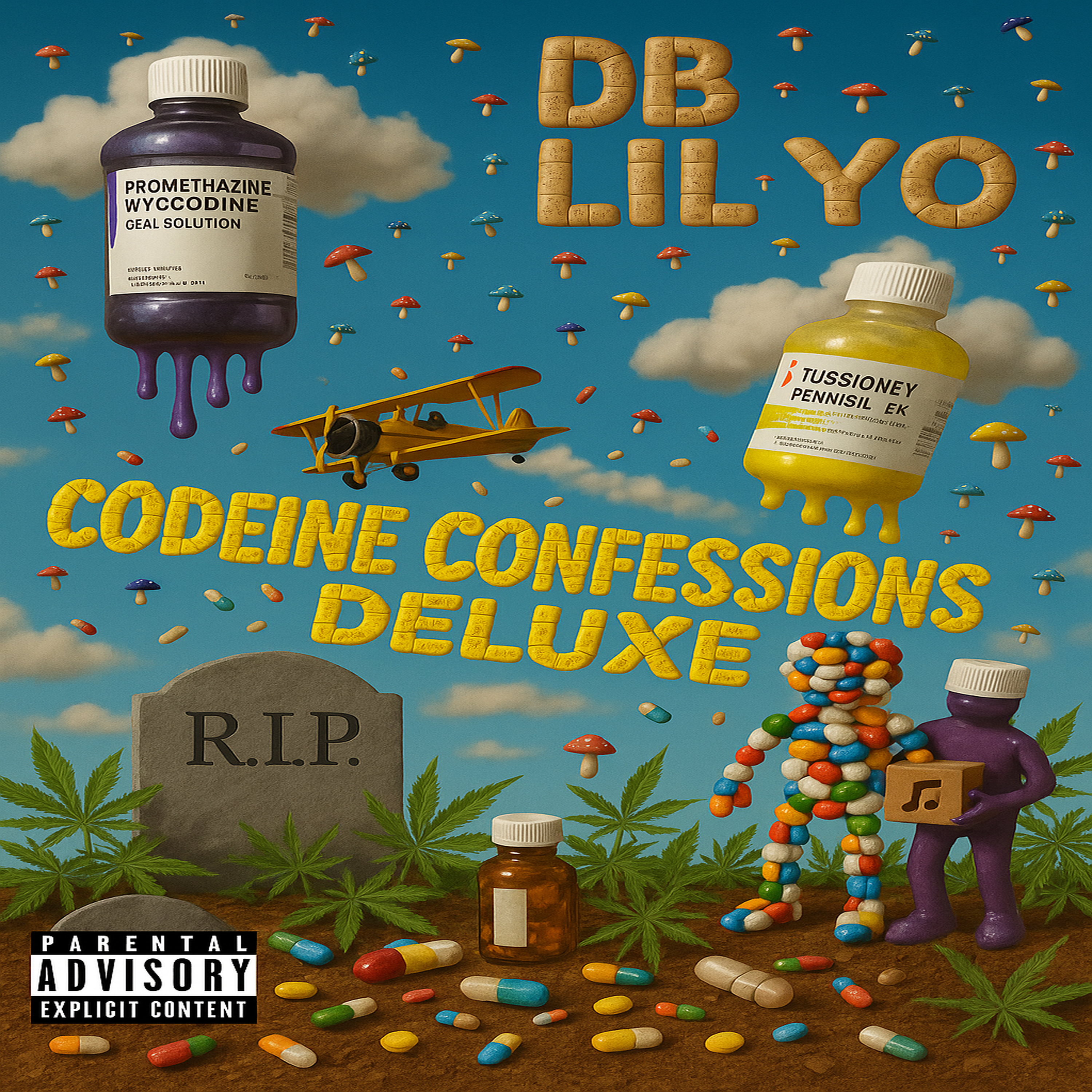 Codeine Confessions Deluxe by DB LIL YO cover art