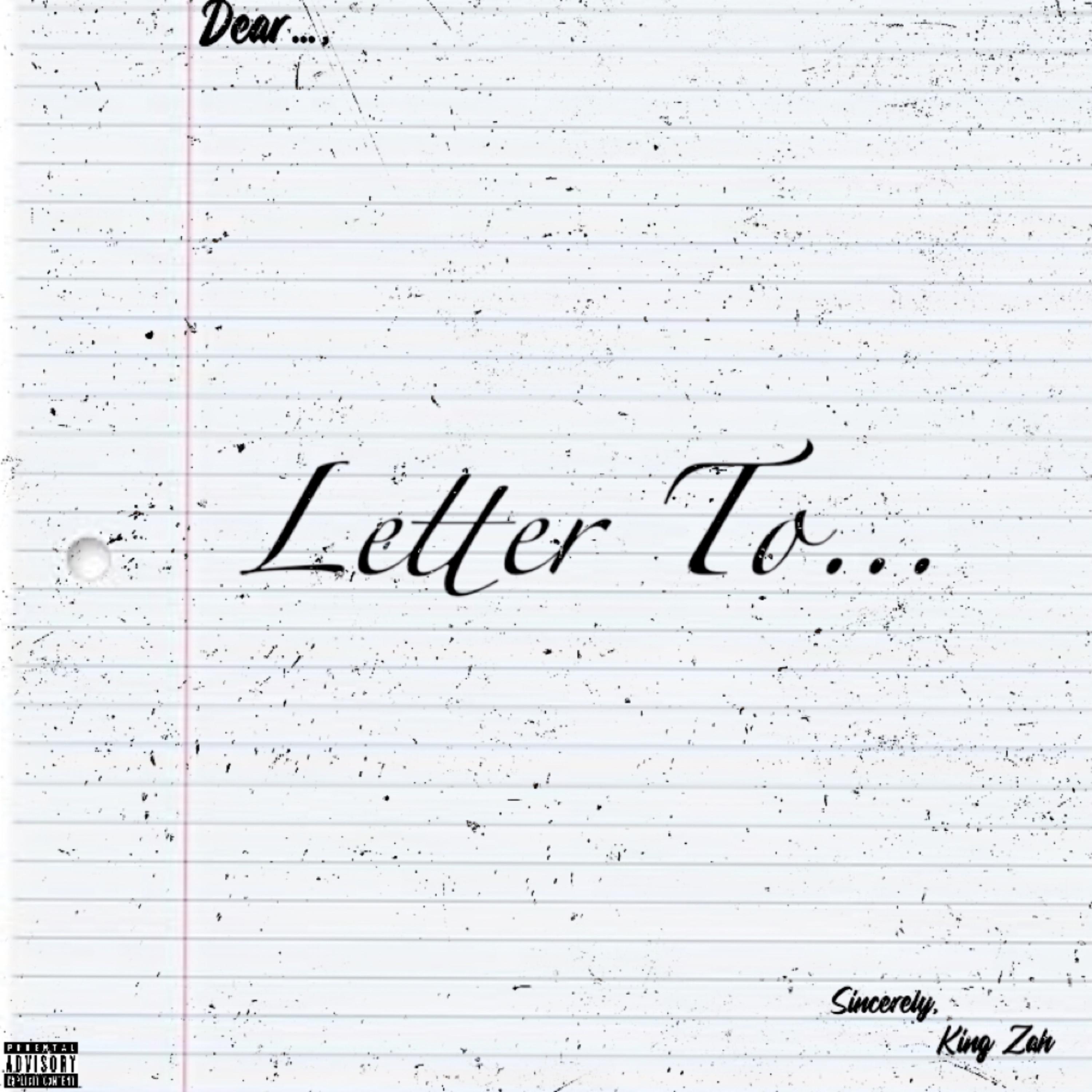 Letter To... artwork