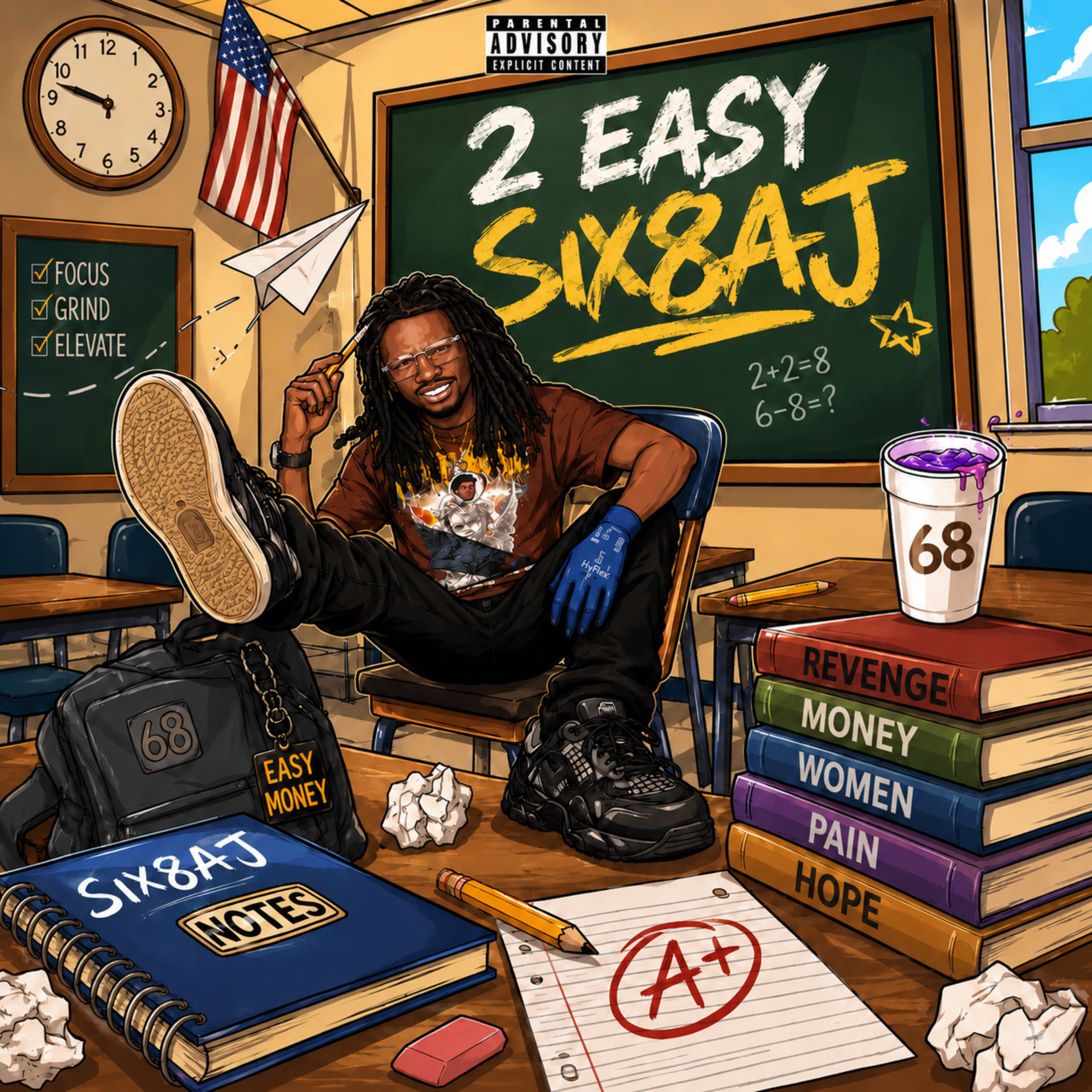 2 Easy by Six8Aj cover art