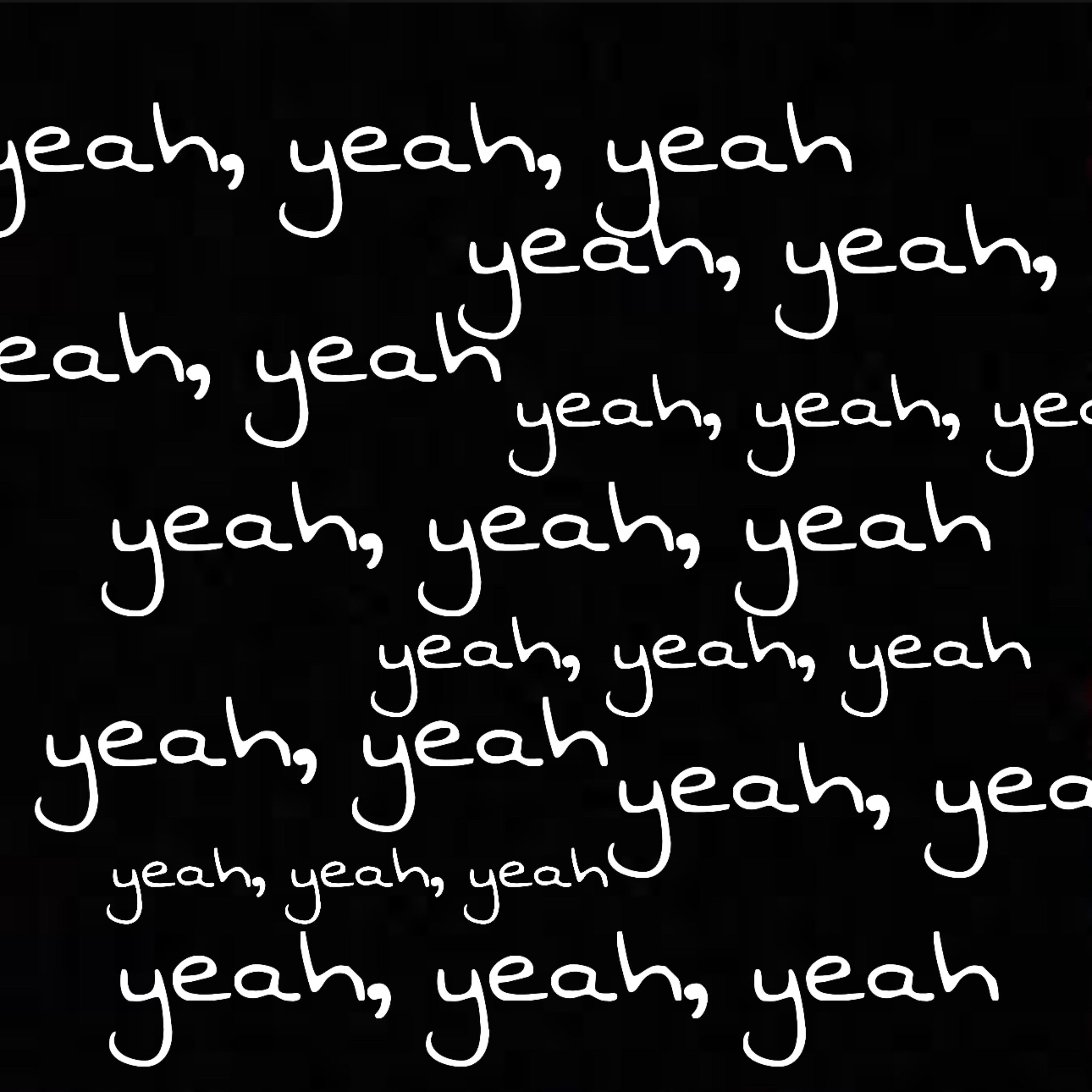 yeah, yeah, yeah artwork