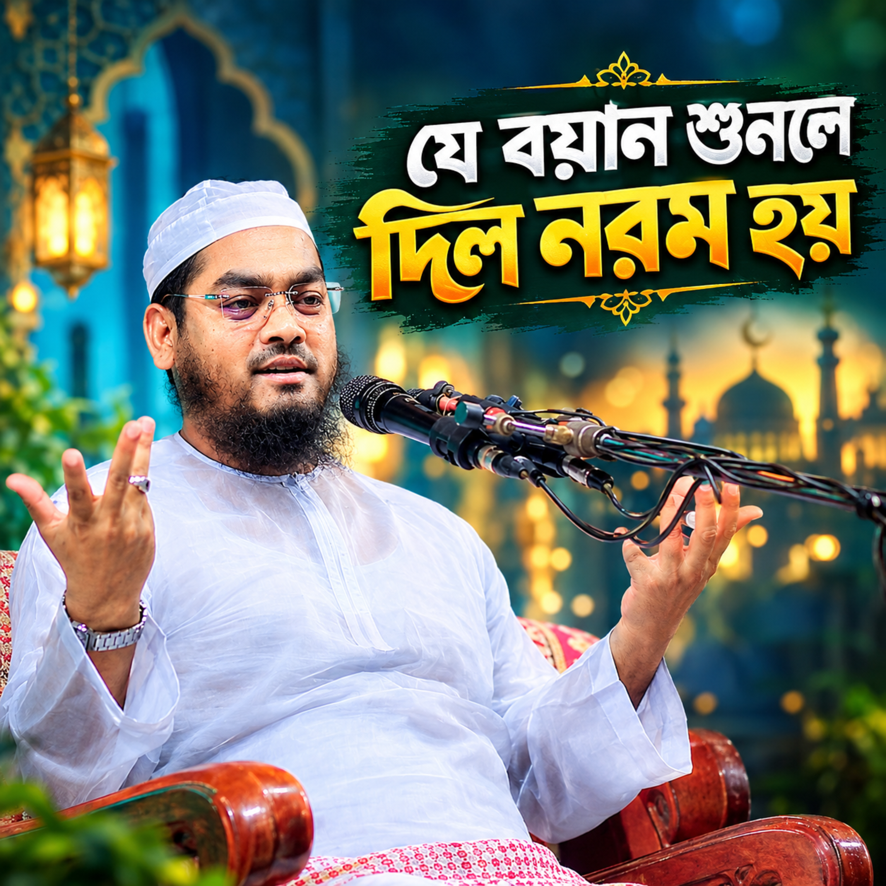 যে বয়ান শুনলে দিল নরম হয় (হাফীজুর রহমান ছিদ্দীক কুয়াকাটা) by Hafizur Rahman Siddique cover art