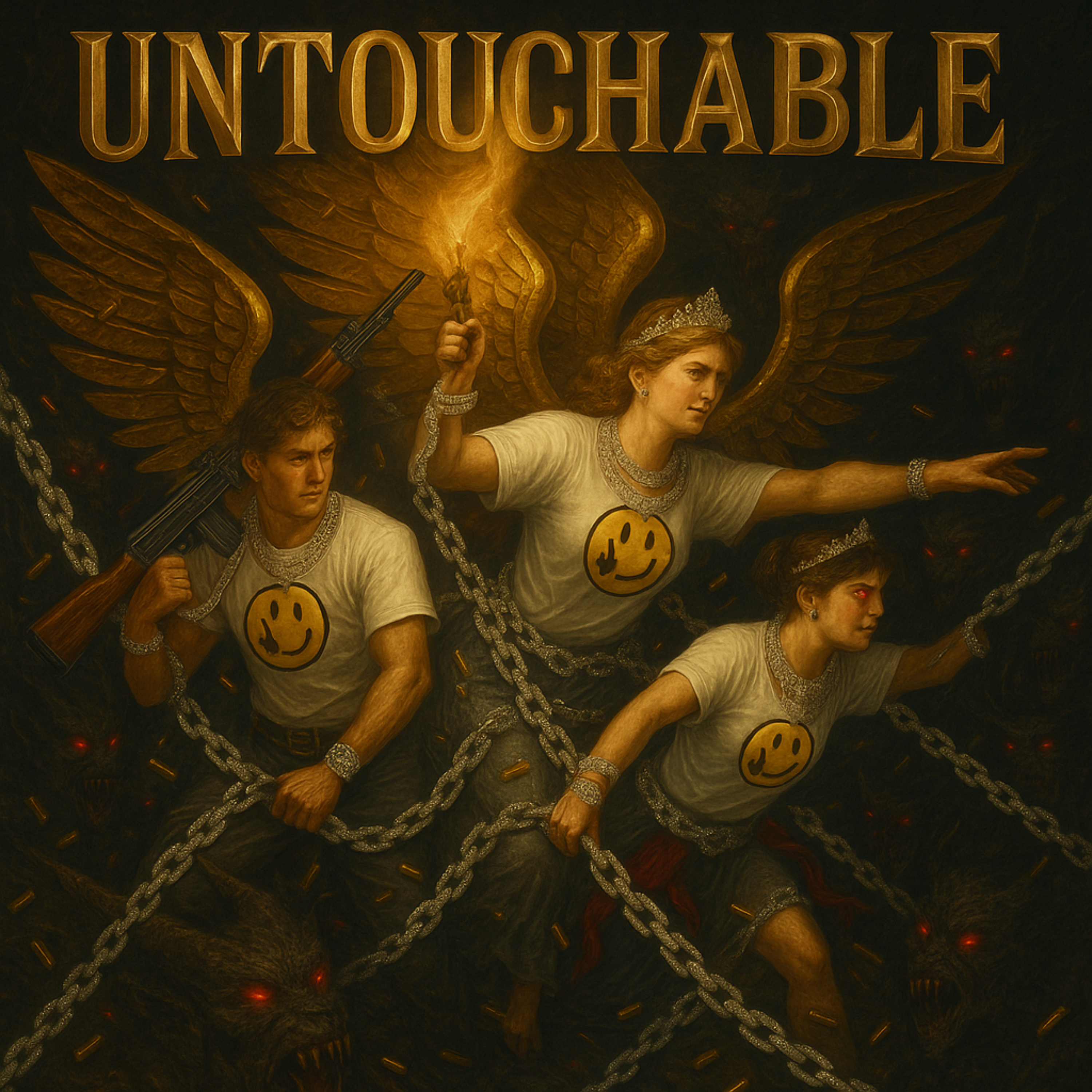Untouchable artwork