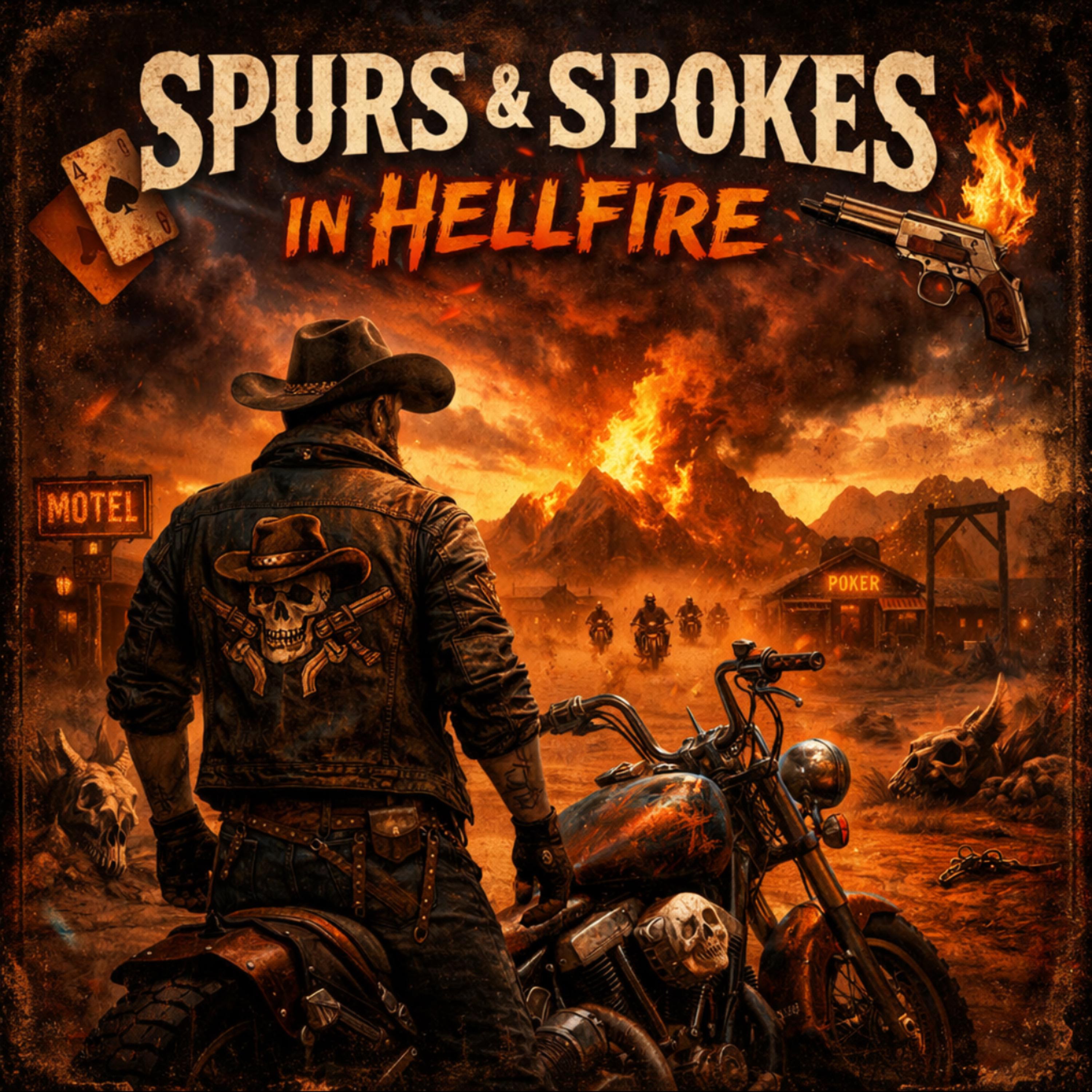 Spurs & Spokes In Hell Fire artwork