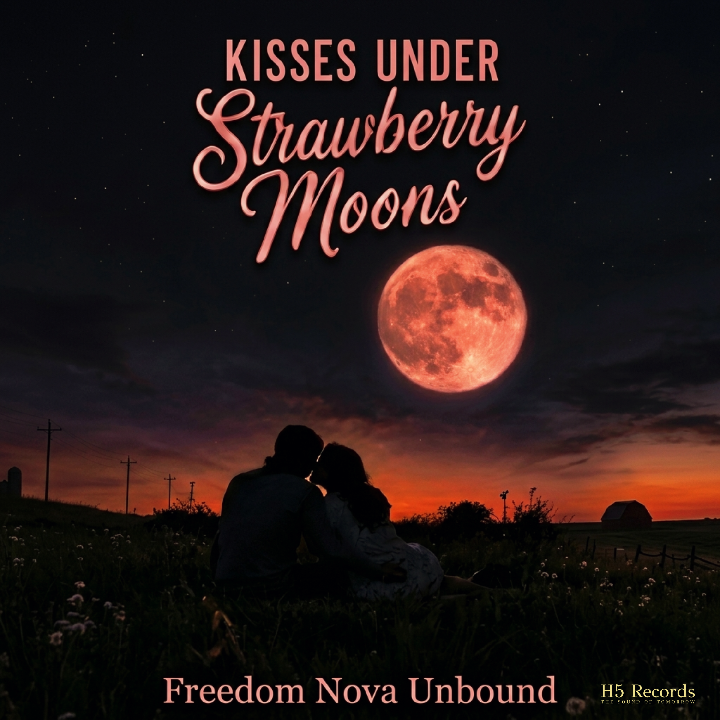 Kisses Under Strawberry Moons by Freedom Nova Unbound cover art