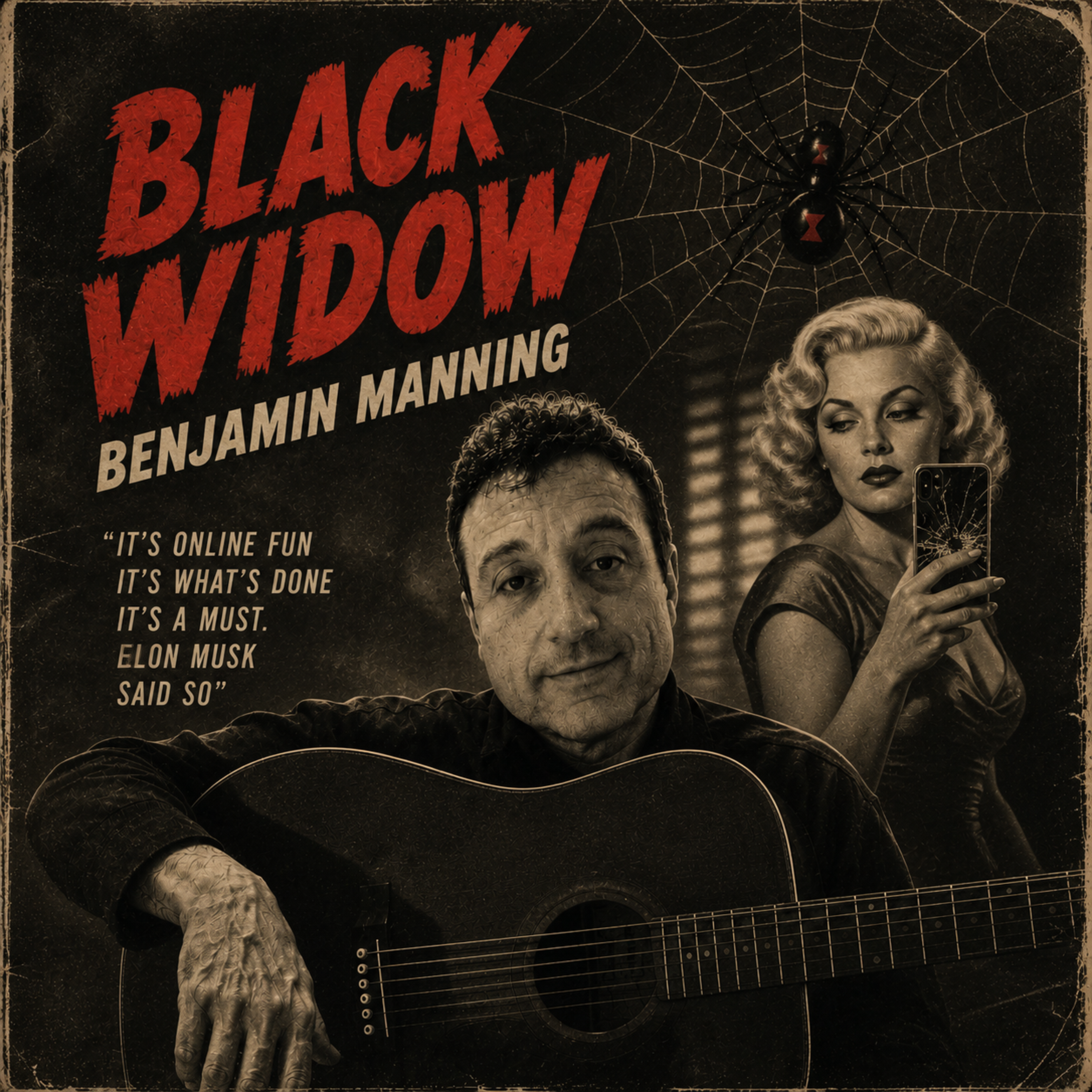 Black Widow by Benjamin Manning cover art