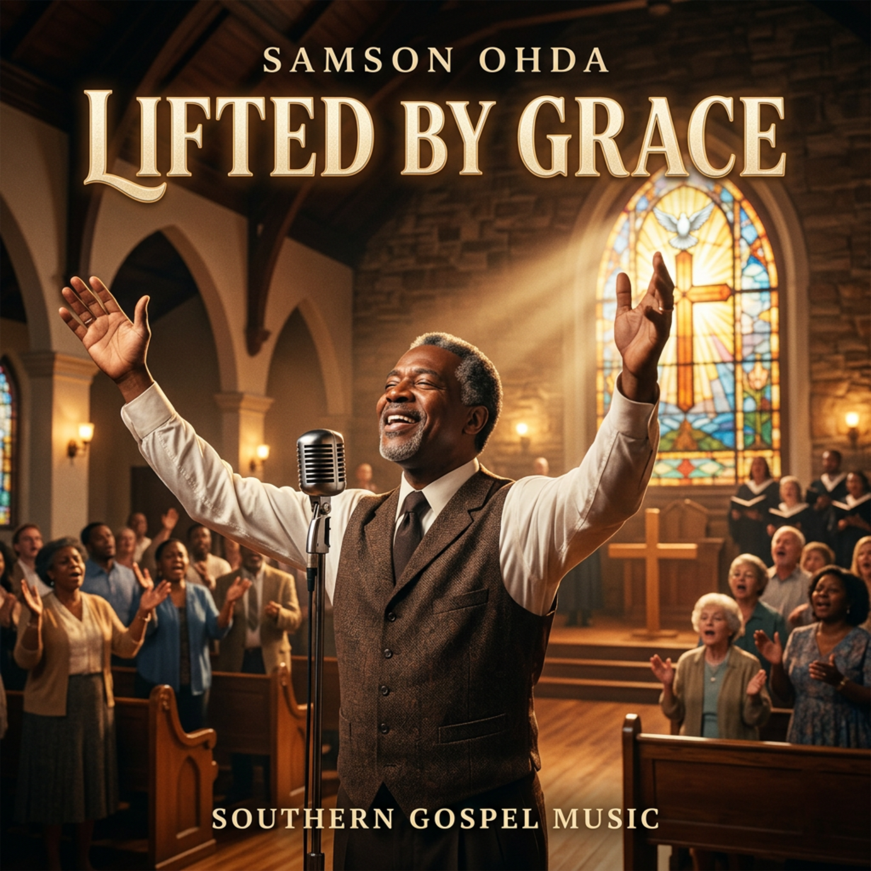 Lifted by Grace by Samson Ohda  cover art