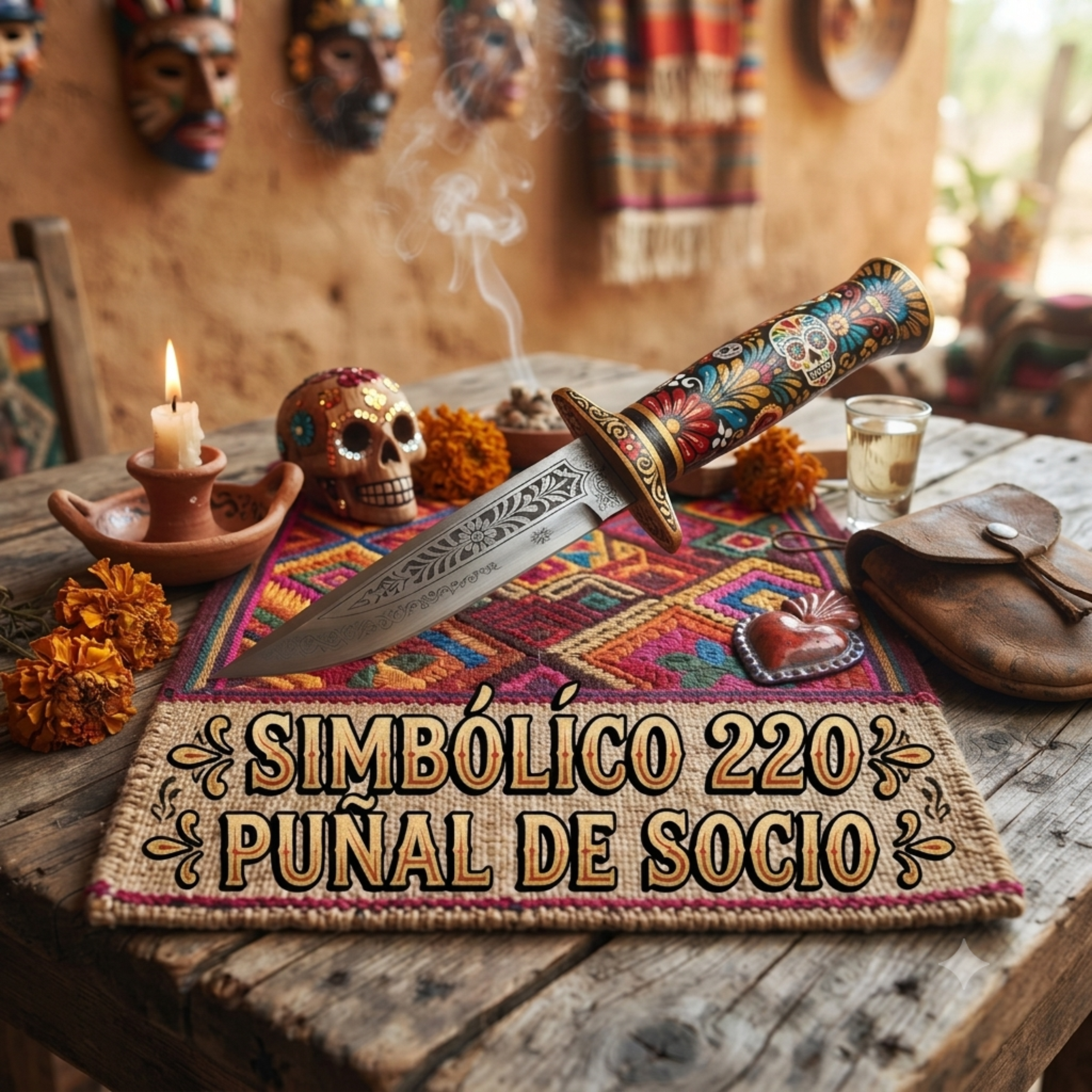 Puñal de socio by simbolico220 cover art