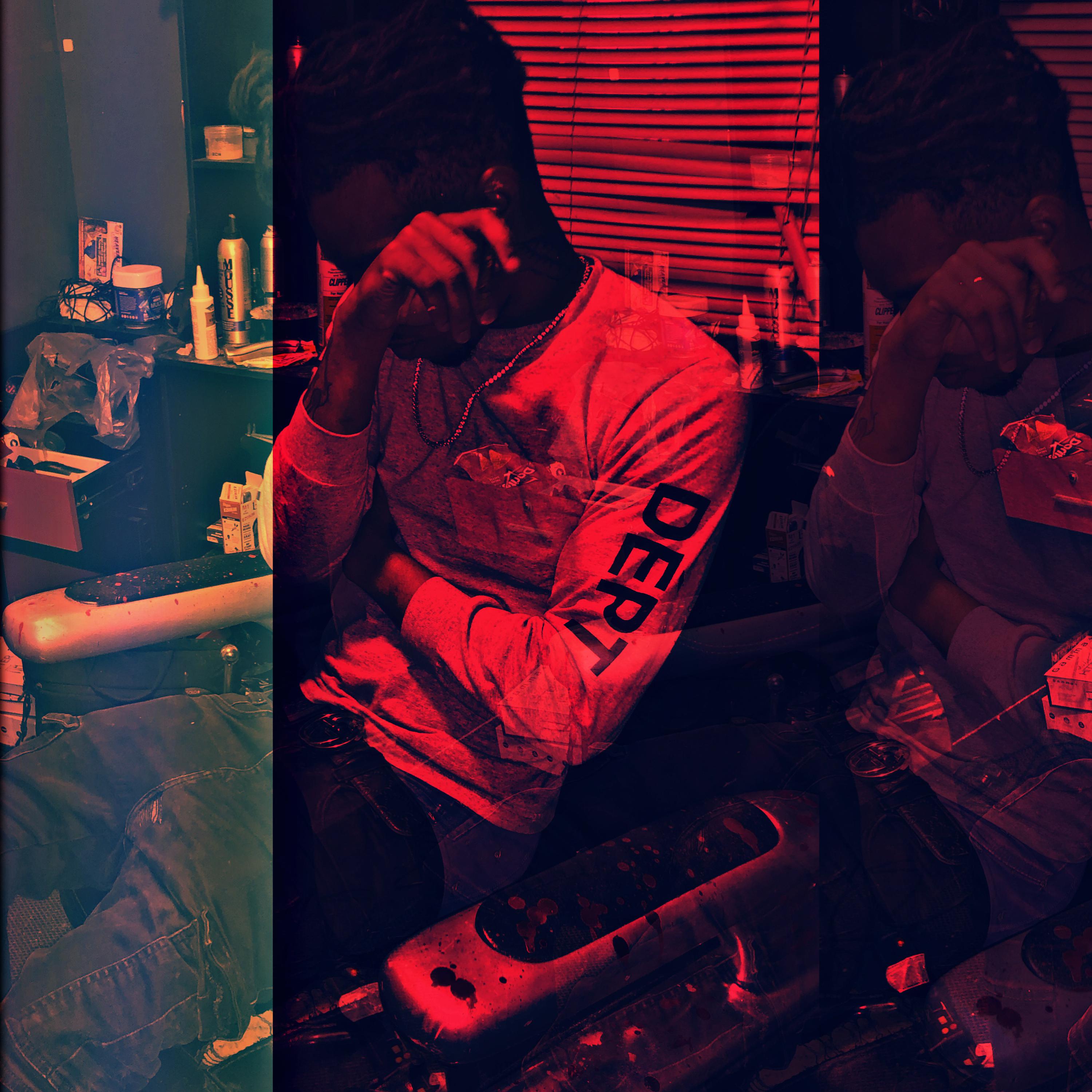 Red artwork