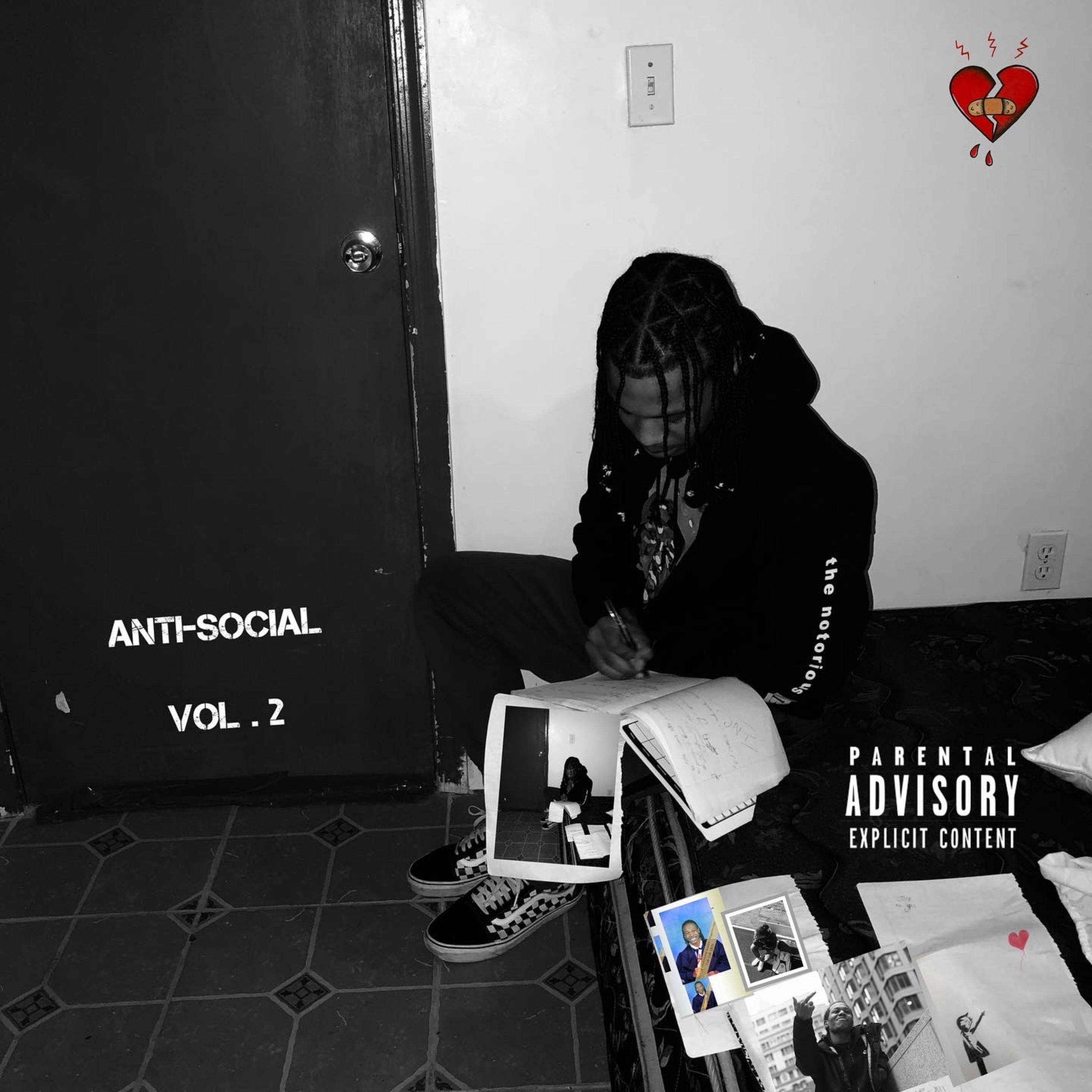 Anti-Social Vol . 2 artwork