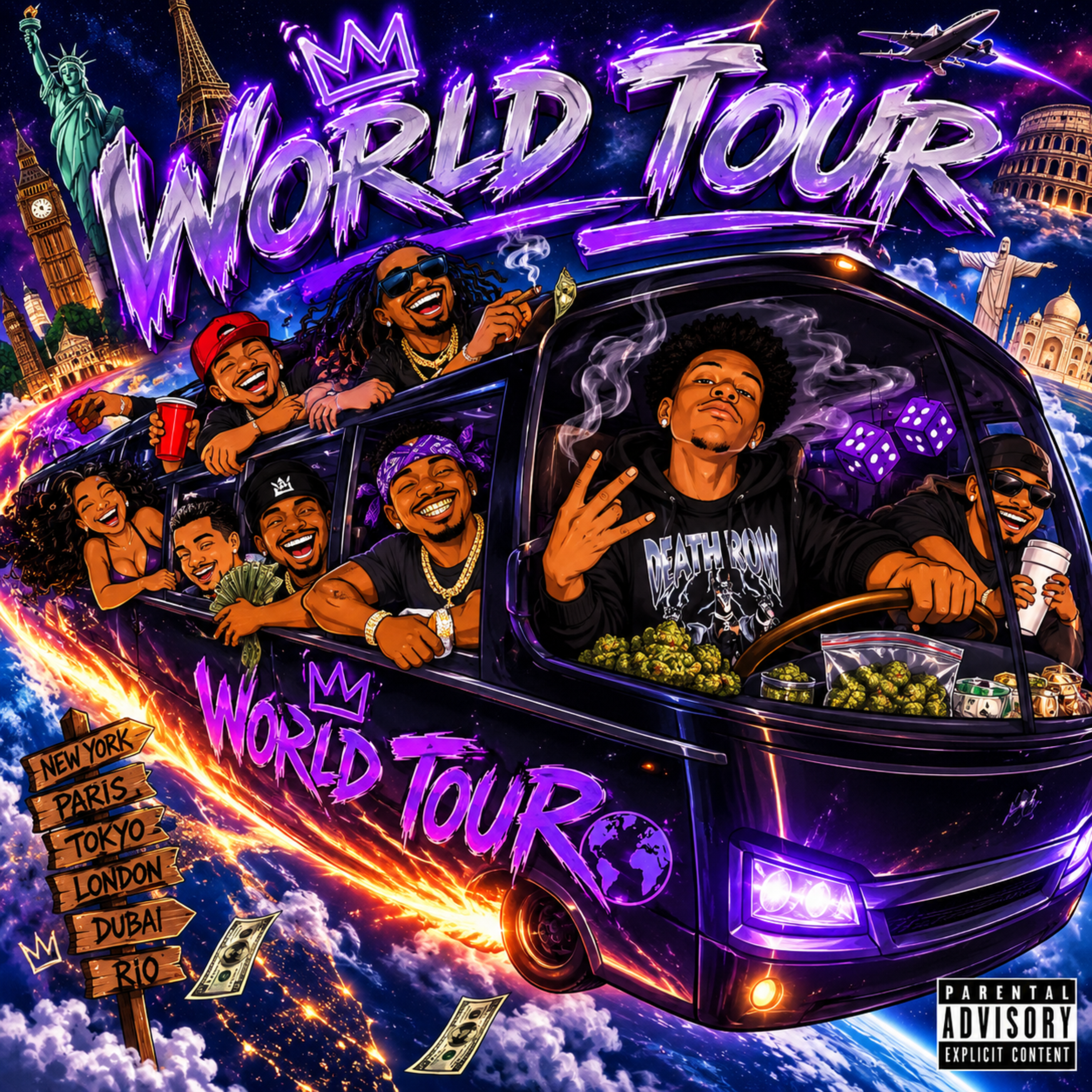 World Tour by MIA TODD cover art