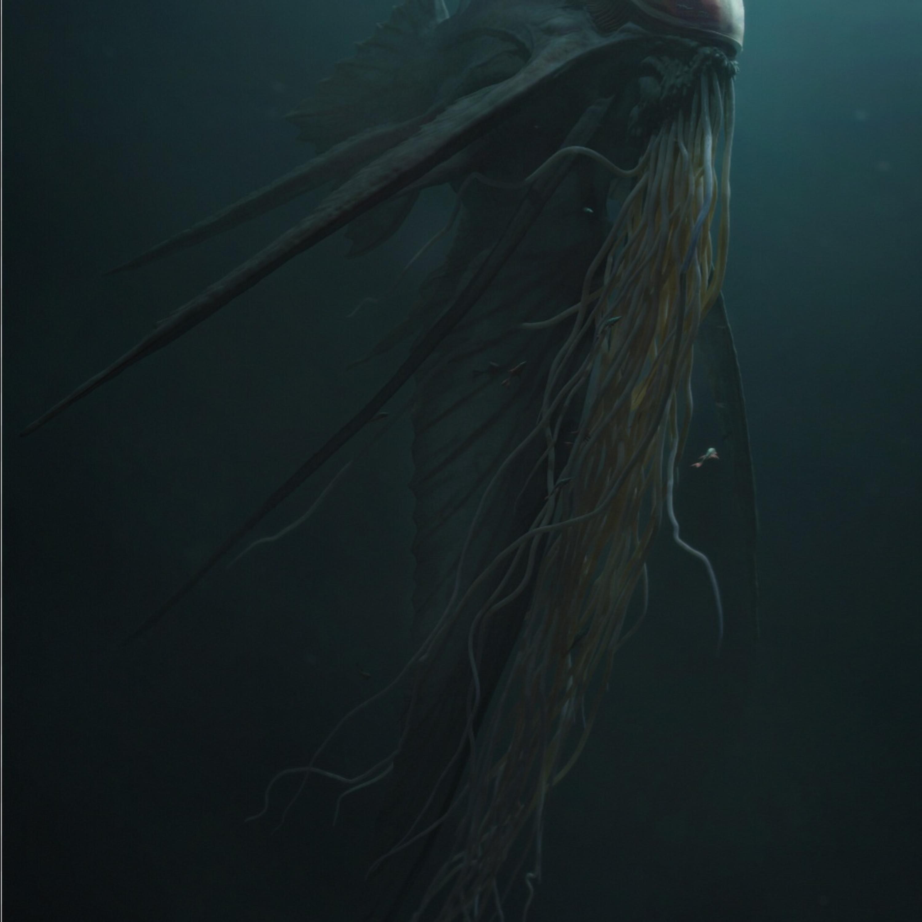 veiled in the deep artwork