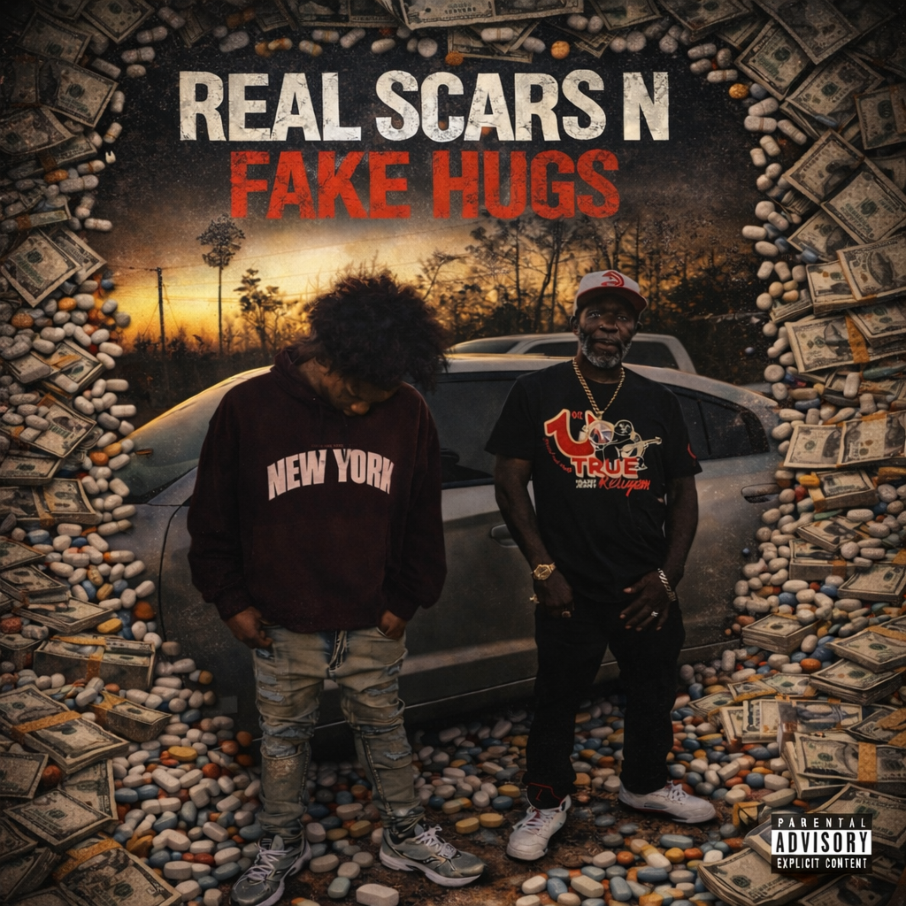 Real Scars N Fake Hugs artwork