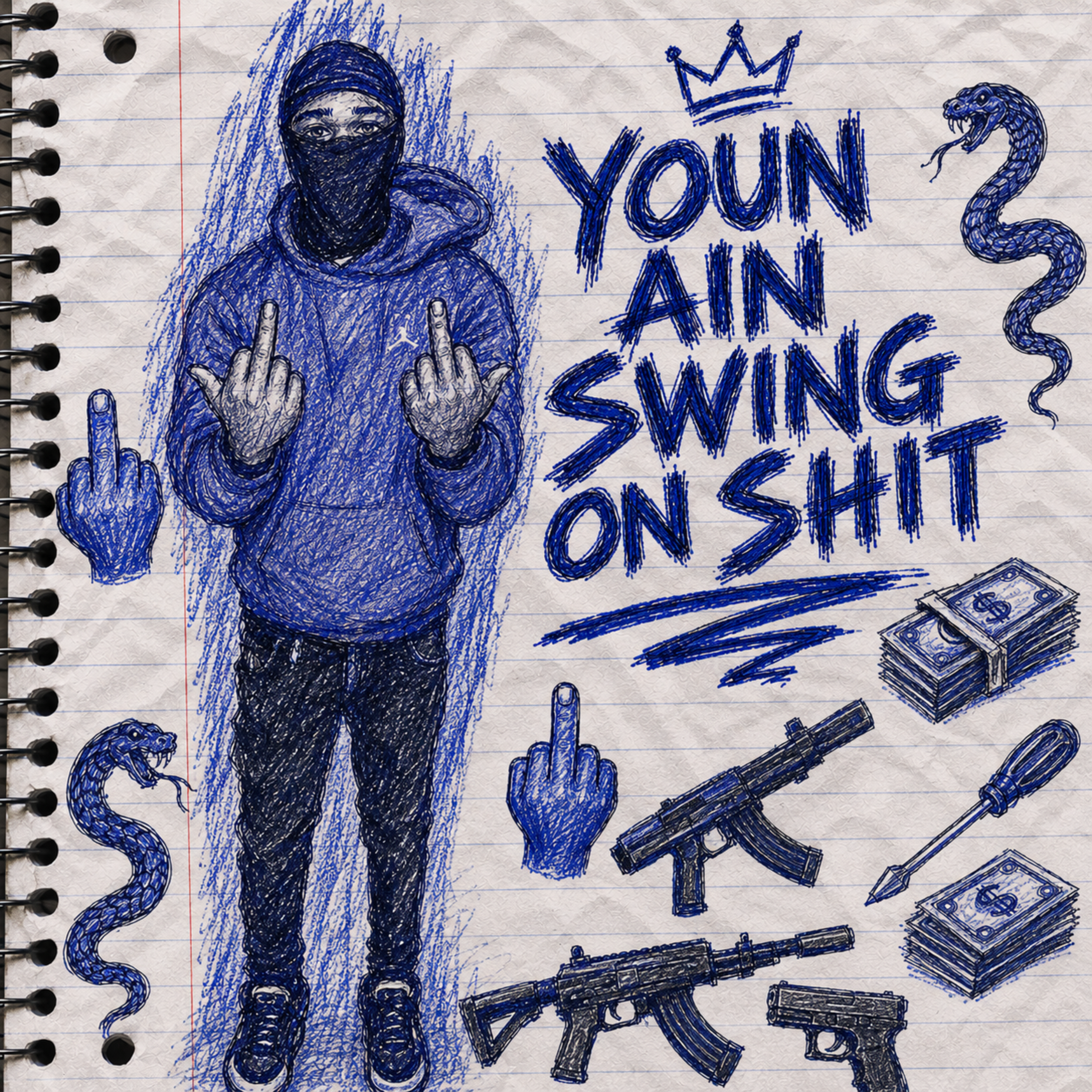 Youn Ain Swing On Shit by Freecarrtrenchh cover art