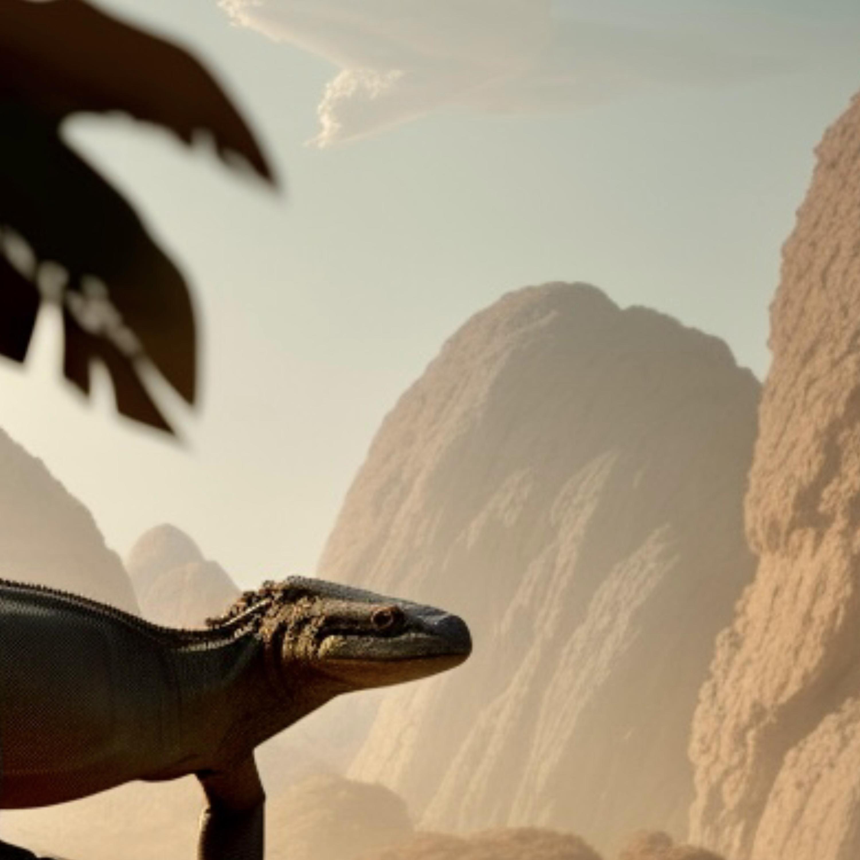 Komodo Dragon artwork