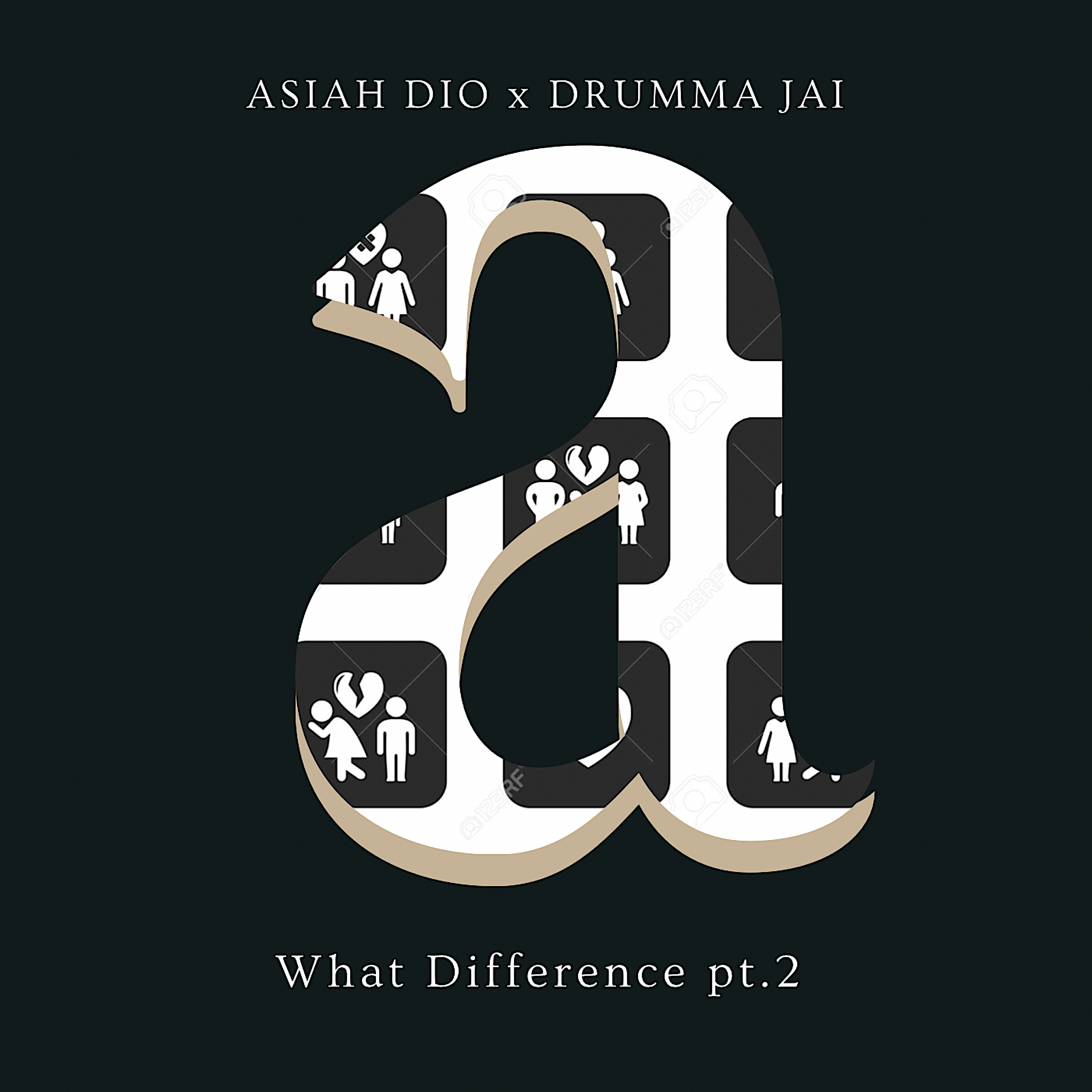 What Difference Pt. 2 by Asiah Dio cover art