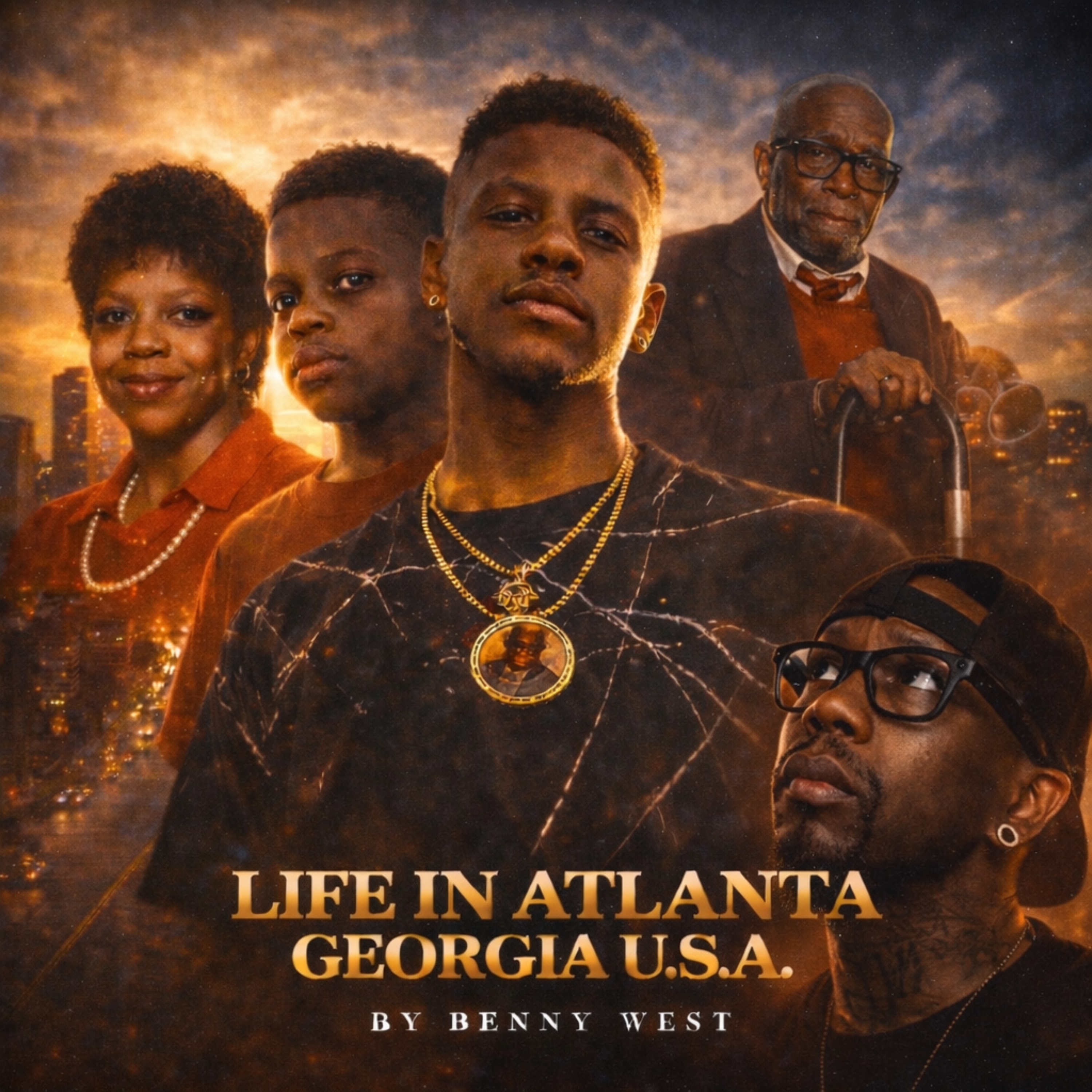 LIFE IN ATLANTA GEORGIA USA artwork
