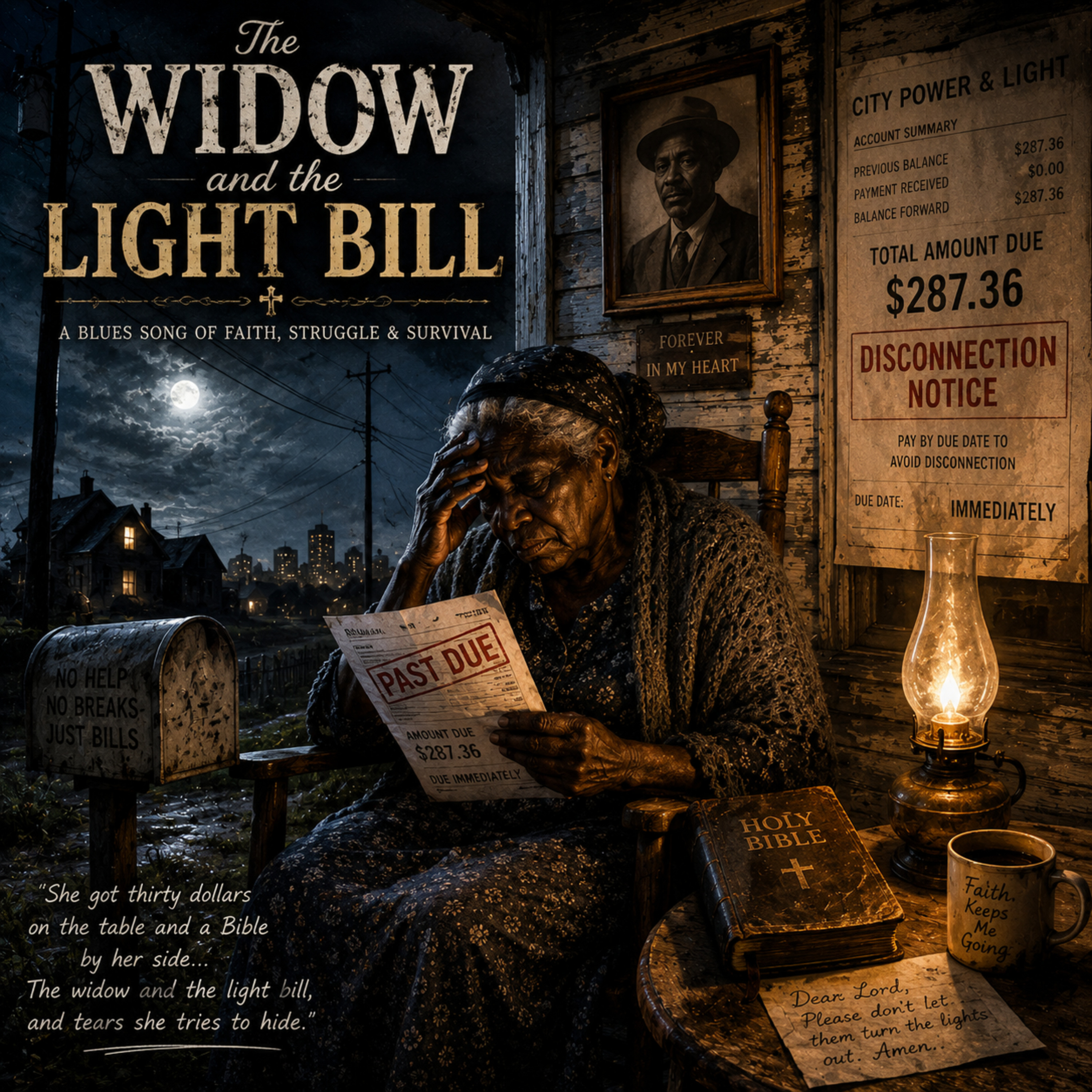 The Widow And The Light Bill by Gospel & Blues Meets Country cover art