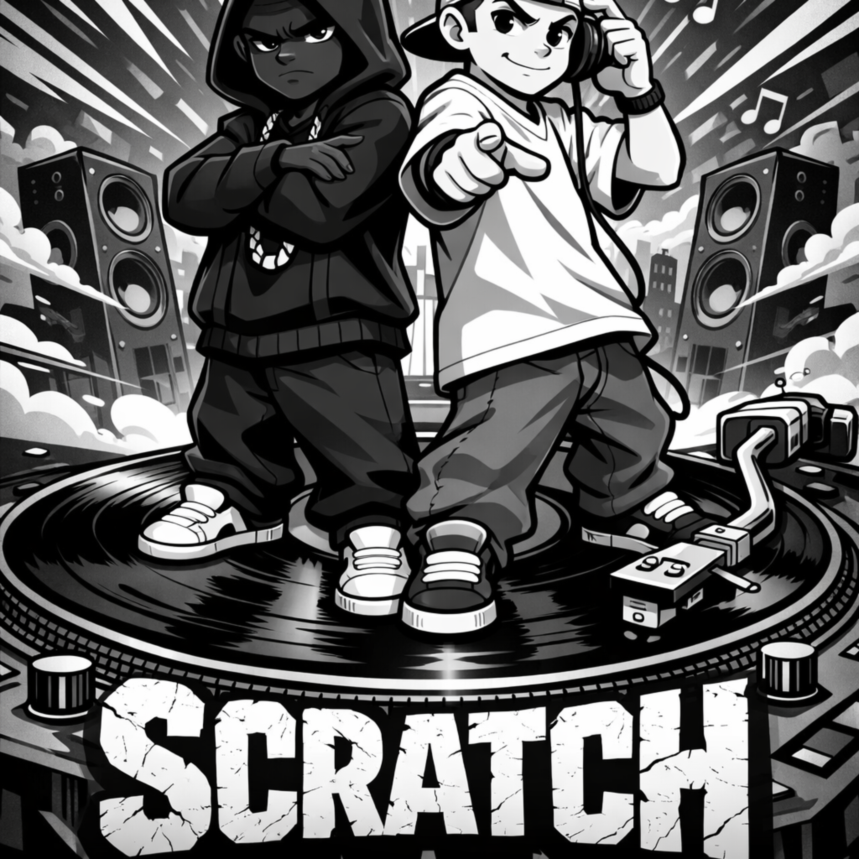 Scratch artwork