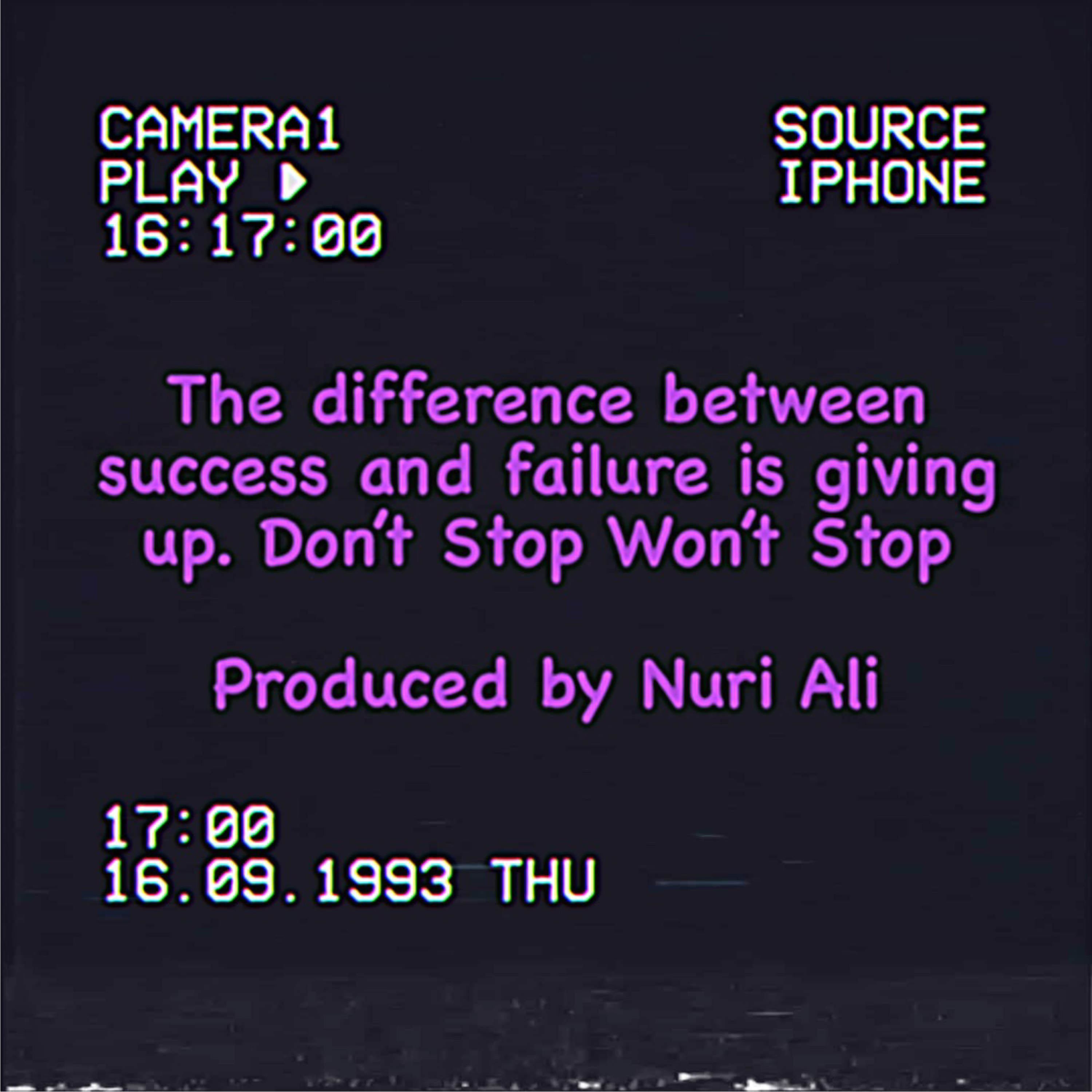 Don't Stop, Won't Stop artwork