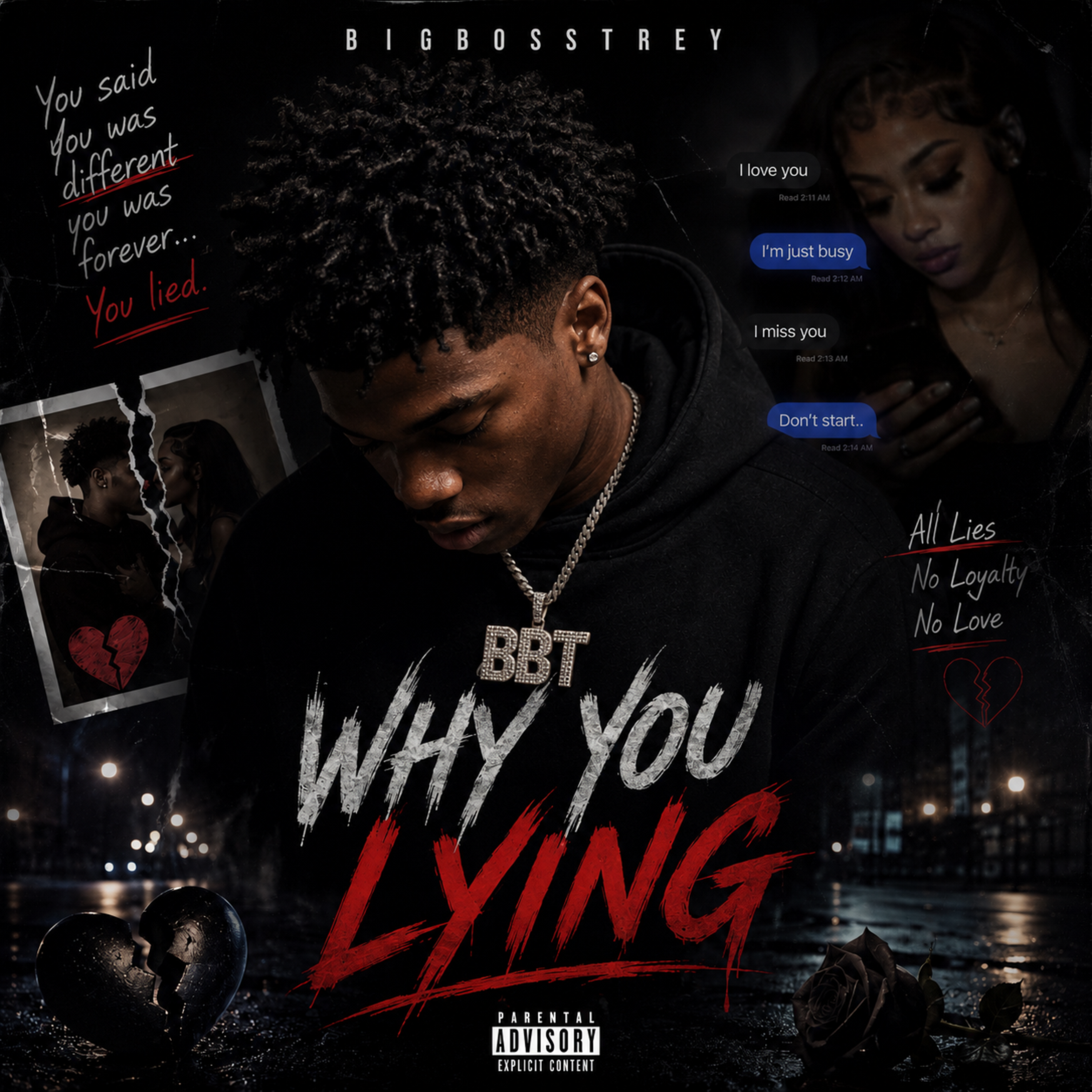 Why You Lying by BiGBossTrey cover art