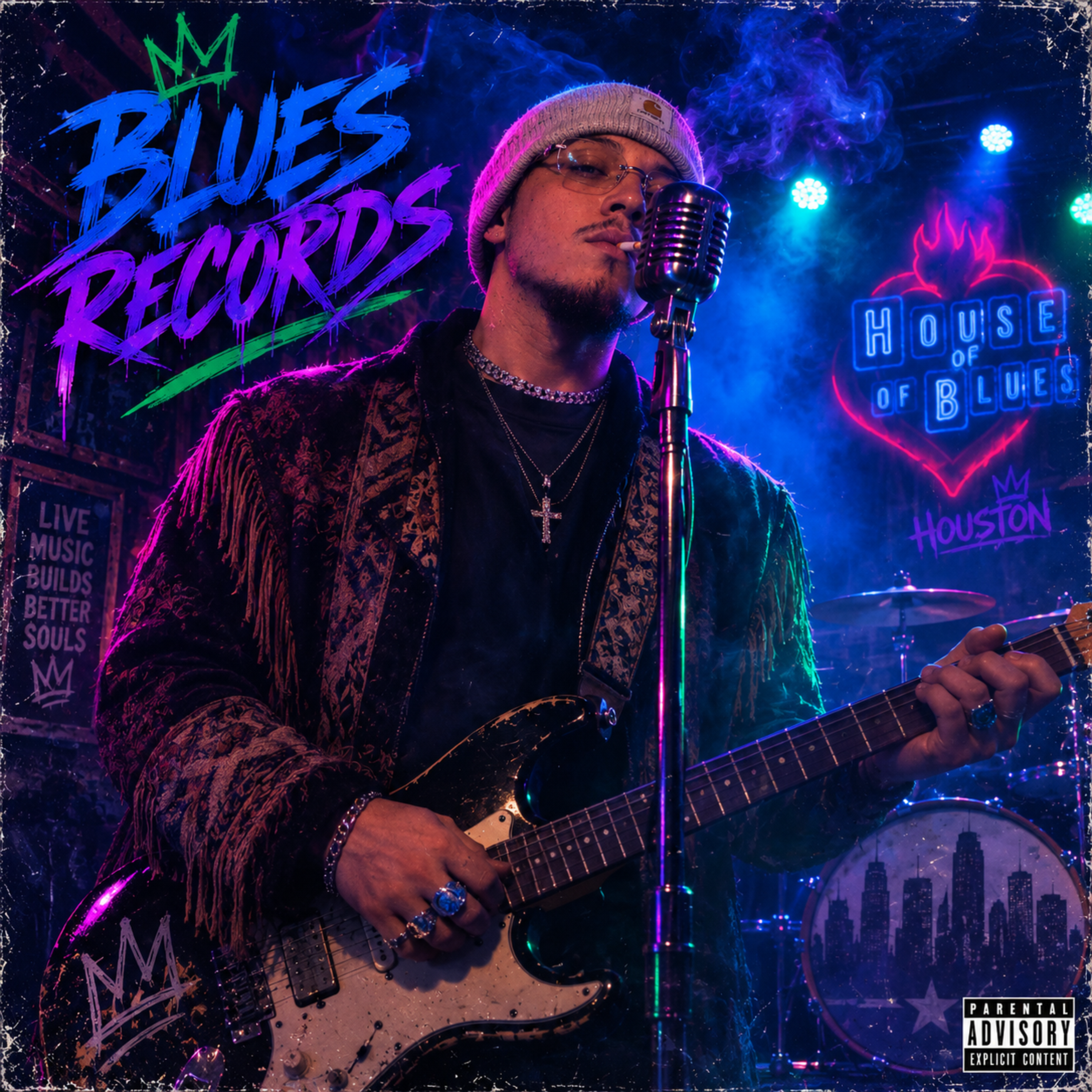 Blues Records by Noczz cover art