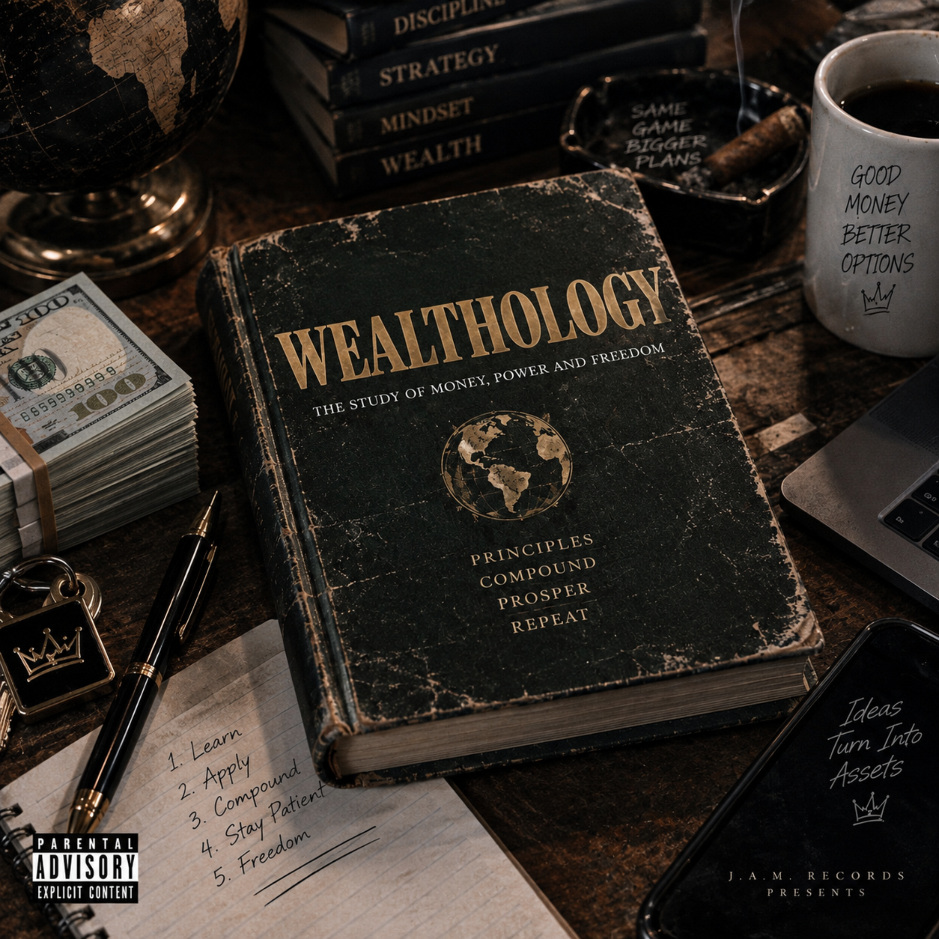 Wealthology by Brazy Rich cover art