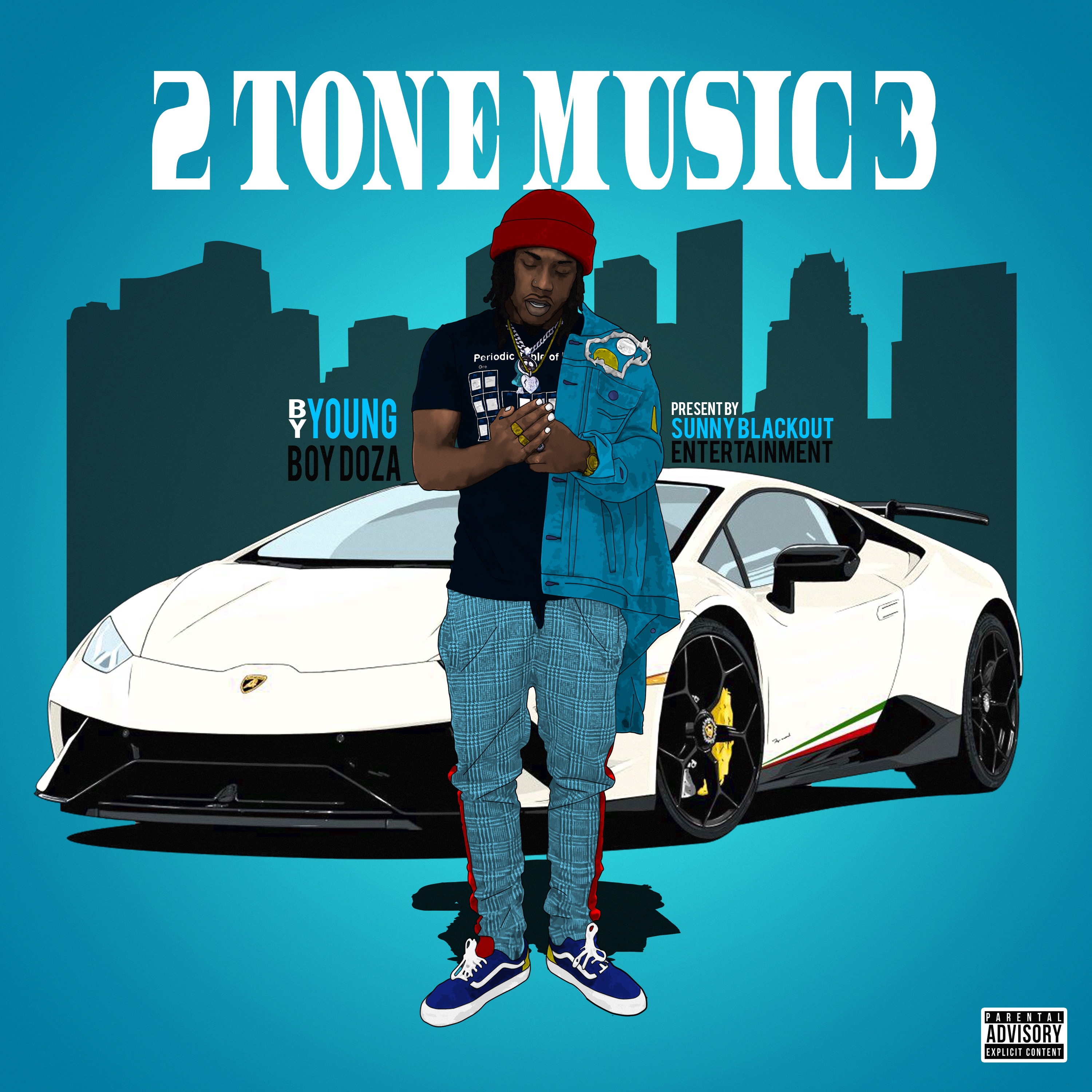 2 Tone Music 3 by Young Boy Doza cover art
