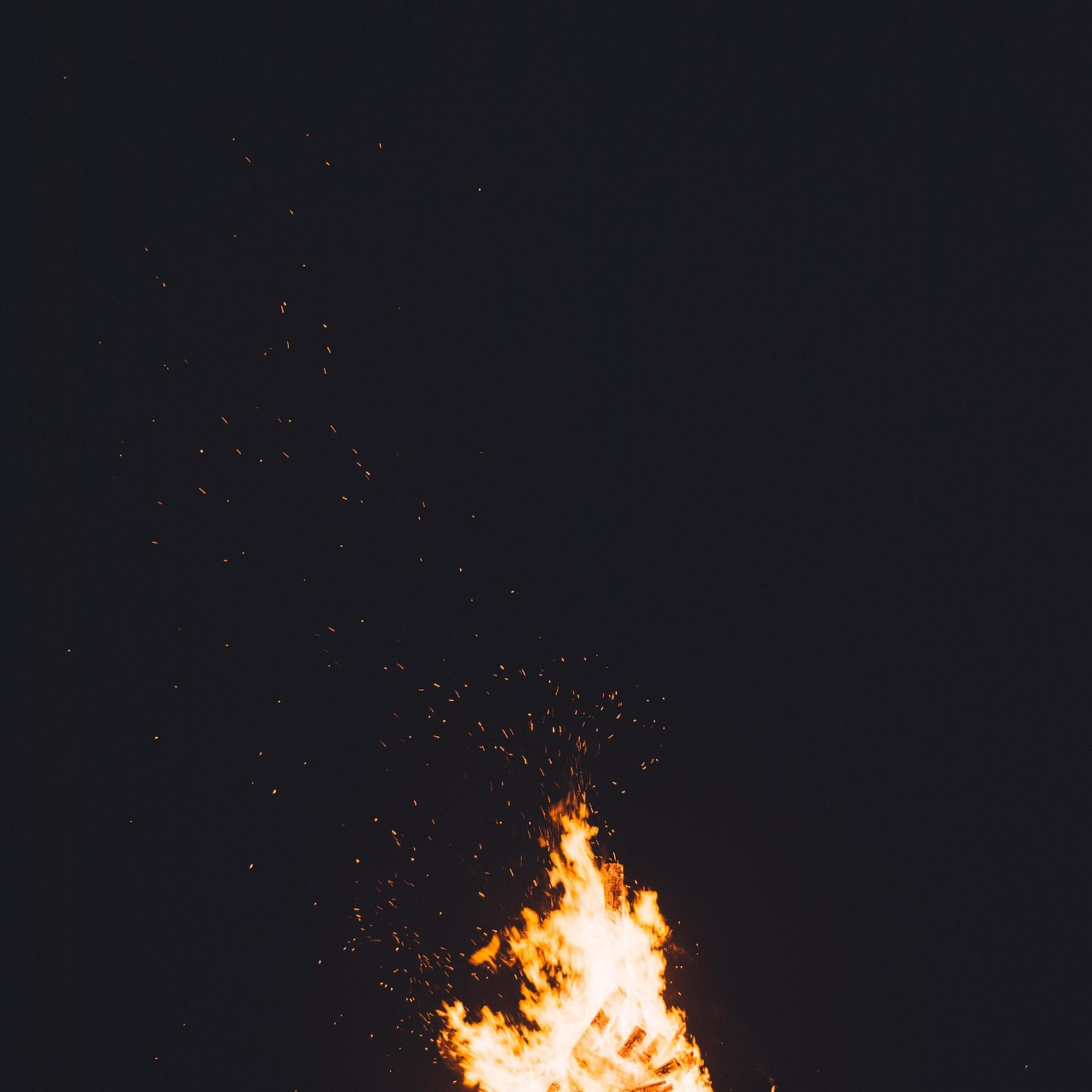 Found in the fire artwork