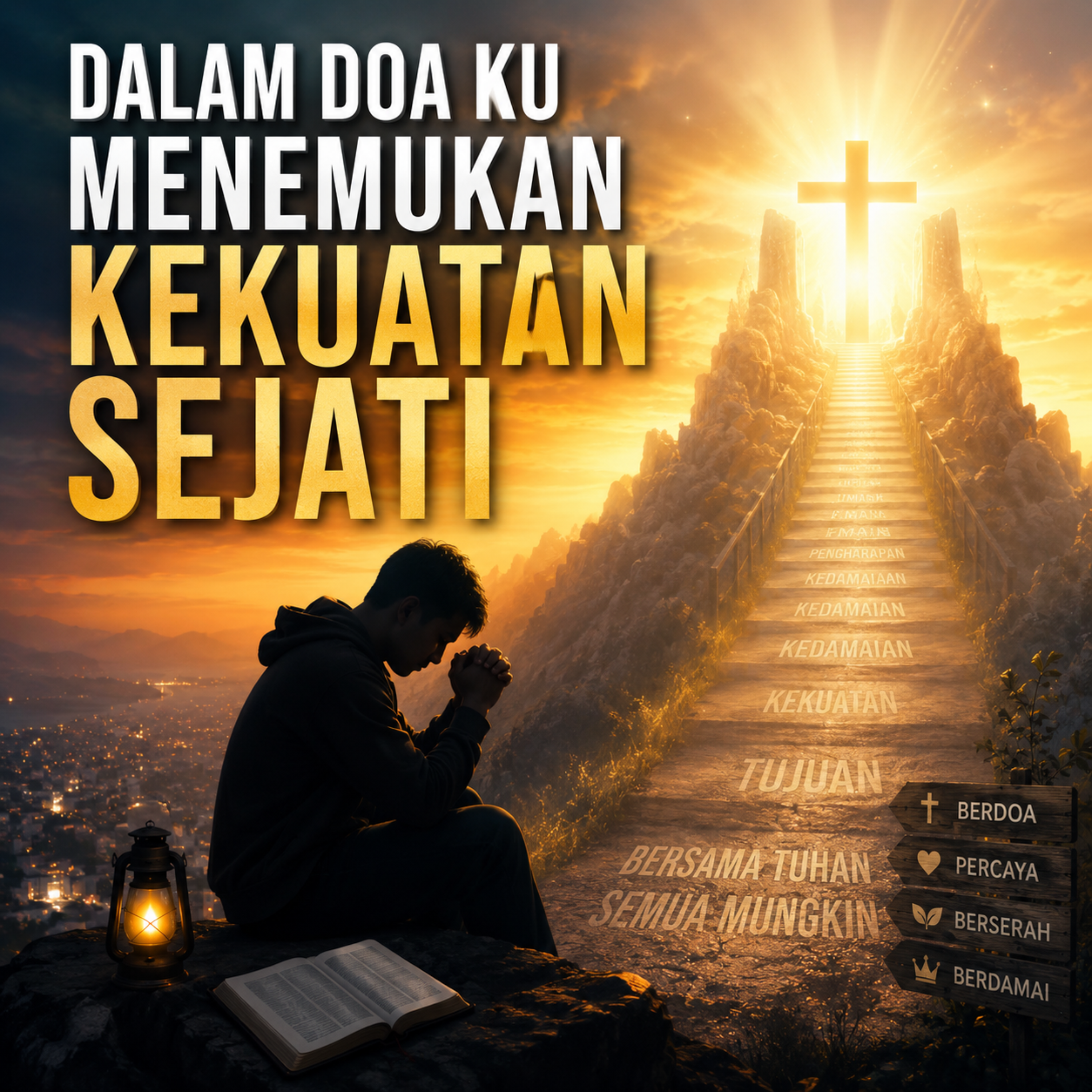Dalam Doa Ku Menemukan Kekuatan Sejati by PUJI WORSHIP cover art