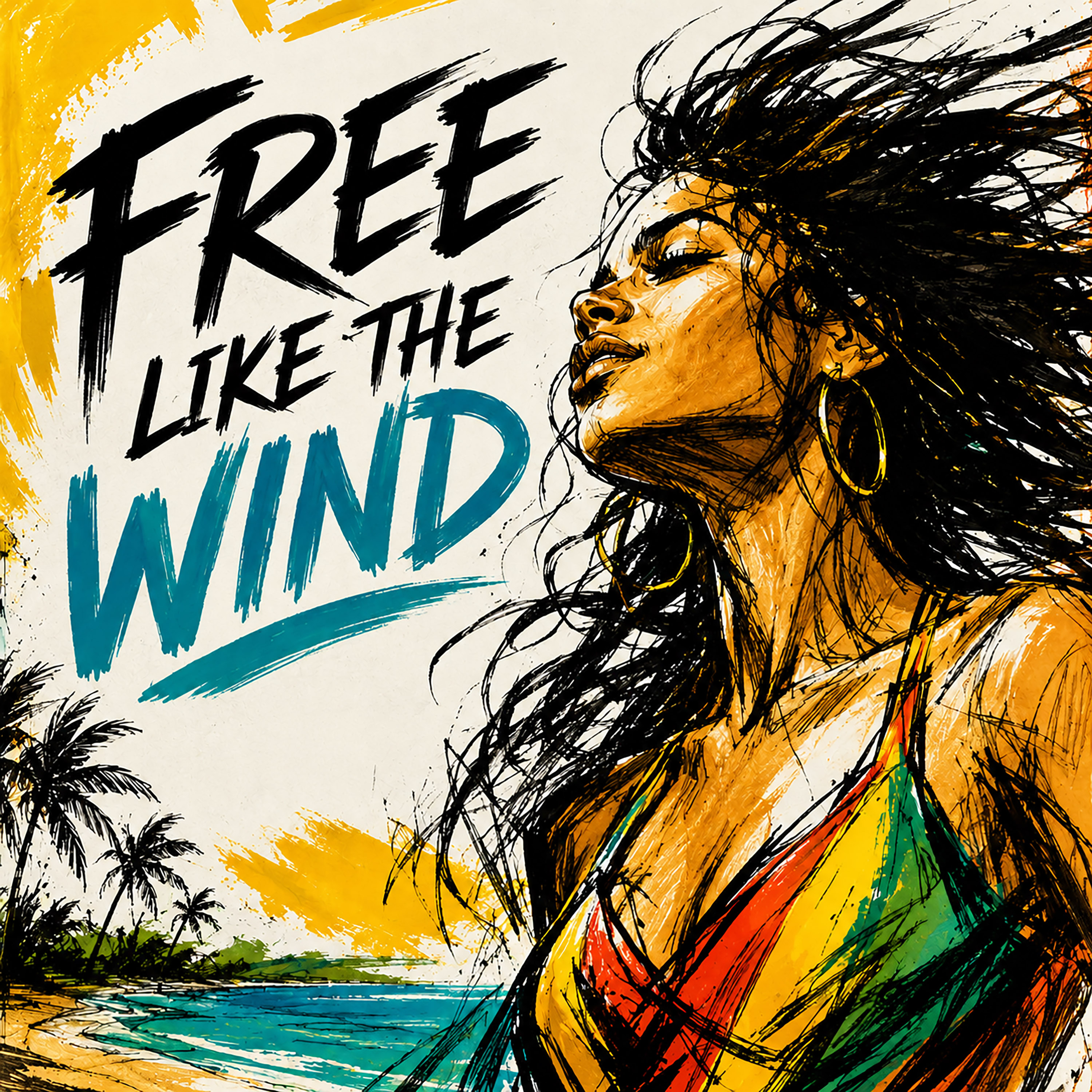 FREE LIKE THE WIND by Wooda D cover art