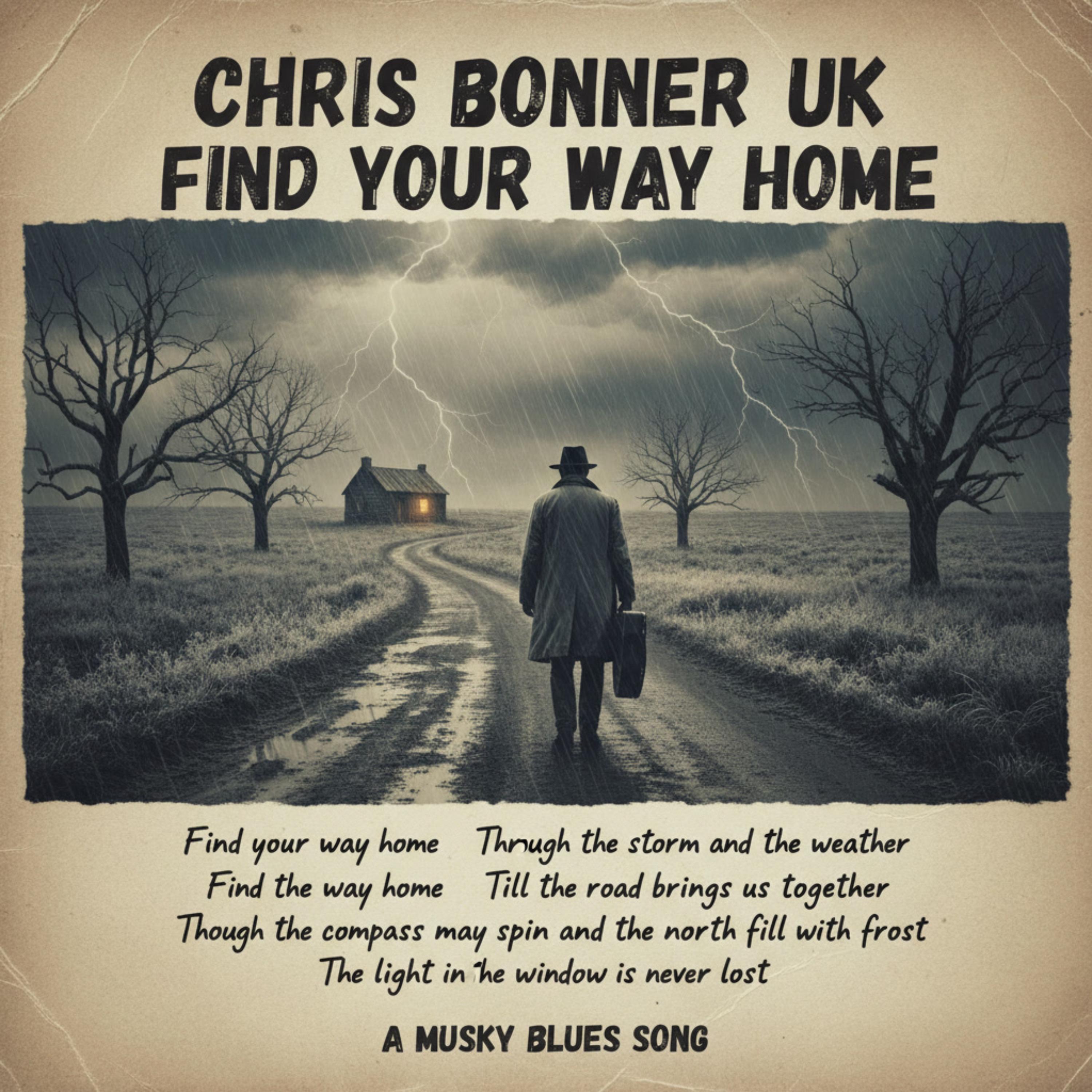 Find Your Way Home by Chris Bonner UK cover art