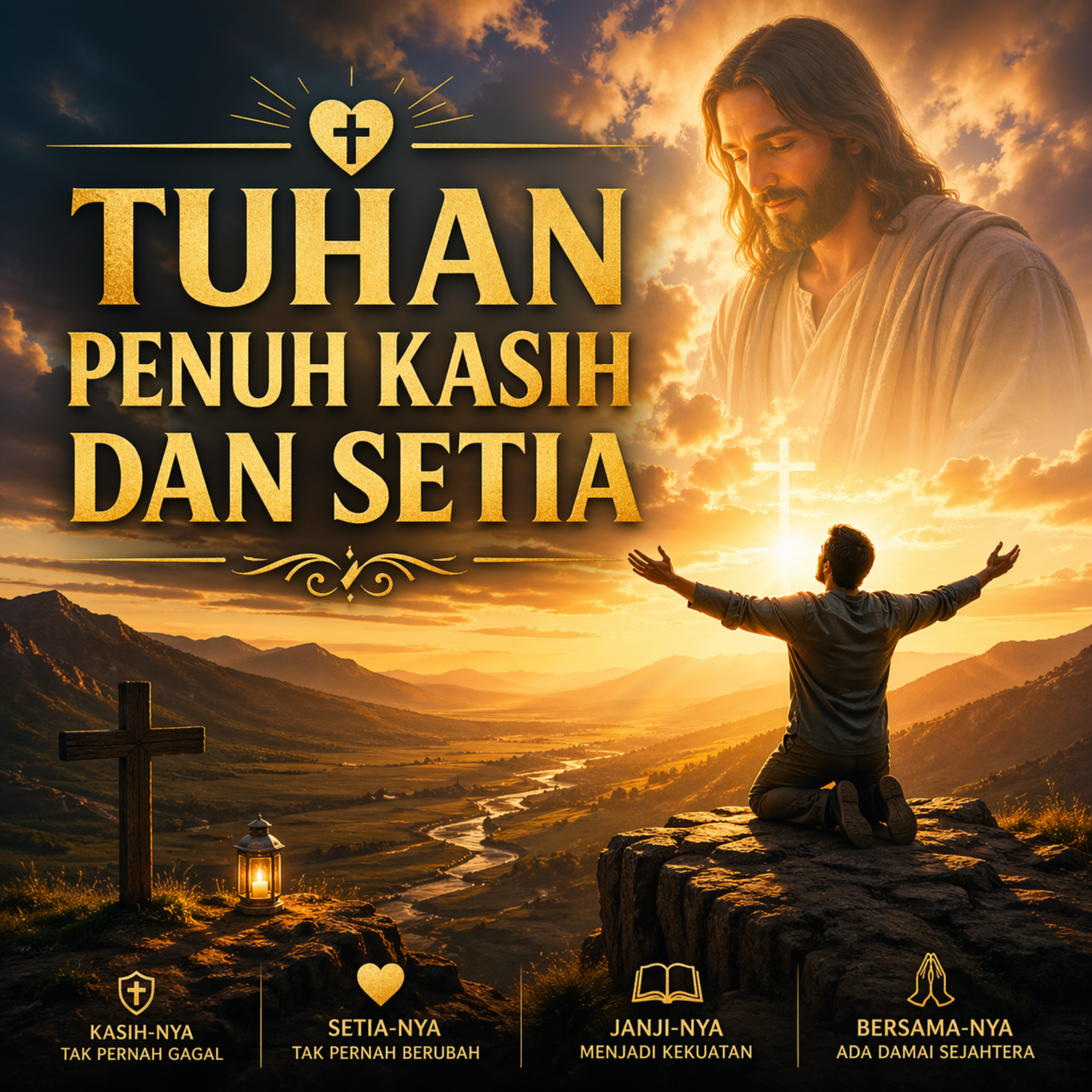 Tuhan Penuh Kasih dan Setia artwork