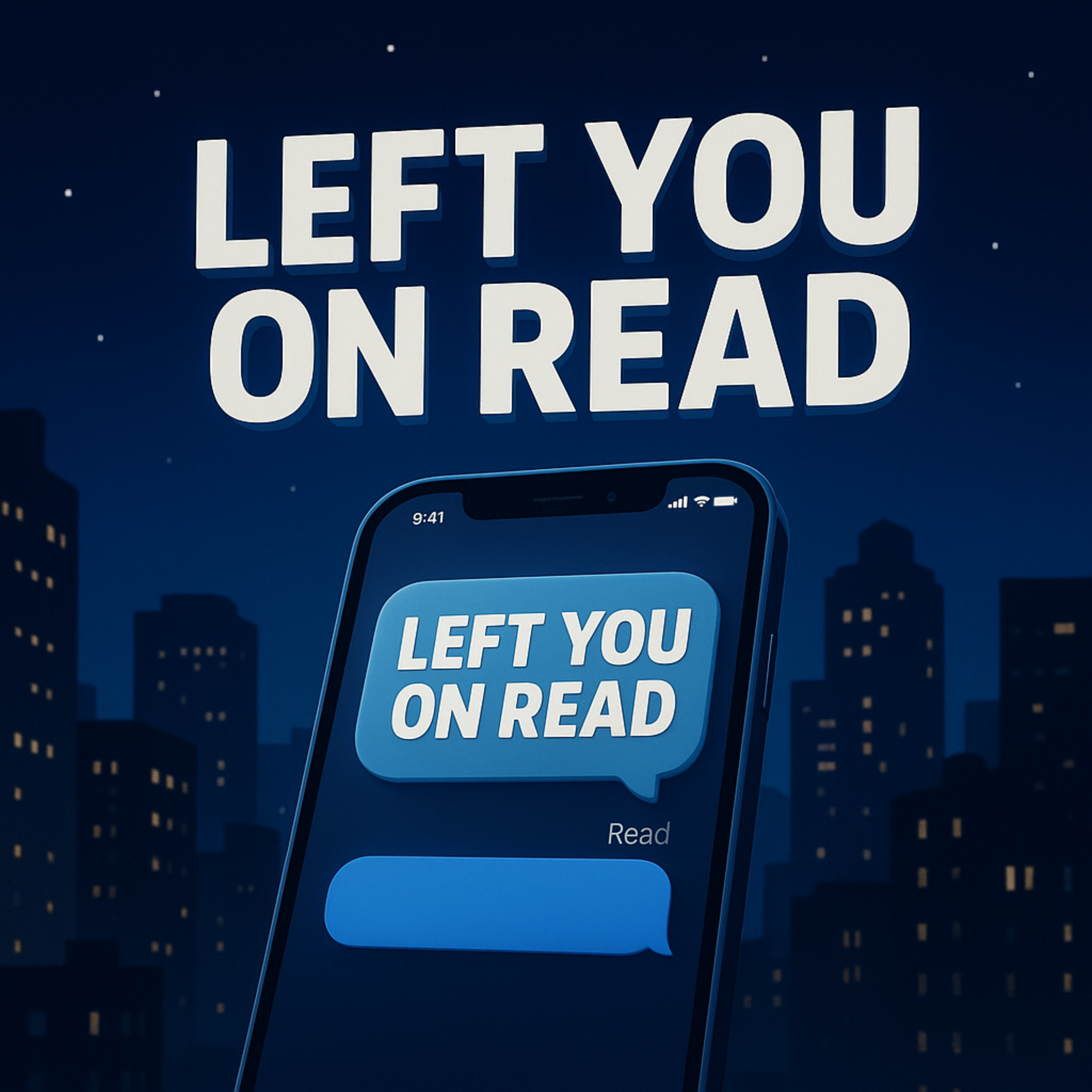 LEFT YOU ON READ artwork