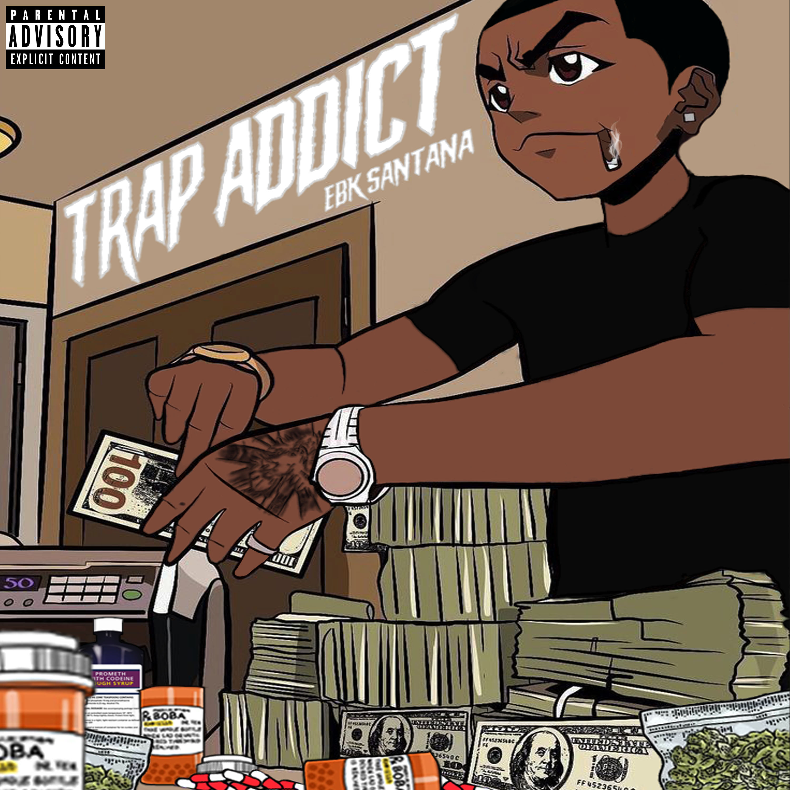 Trap Addict artwork