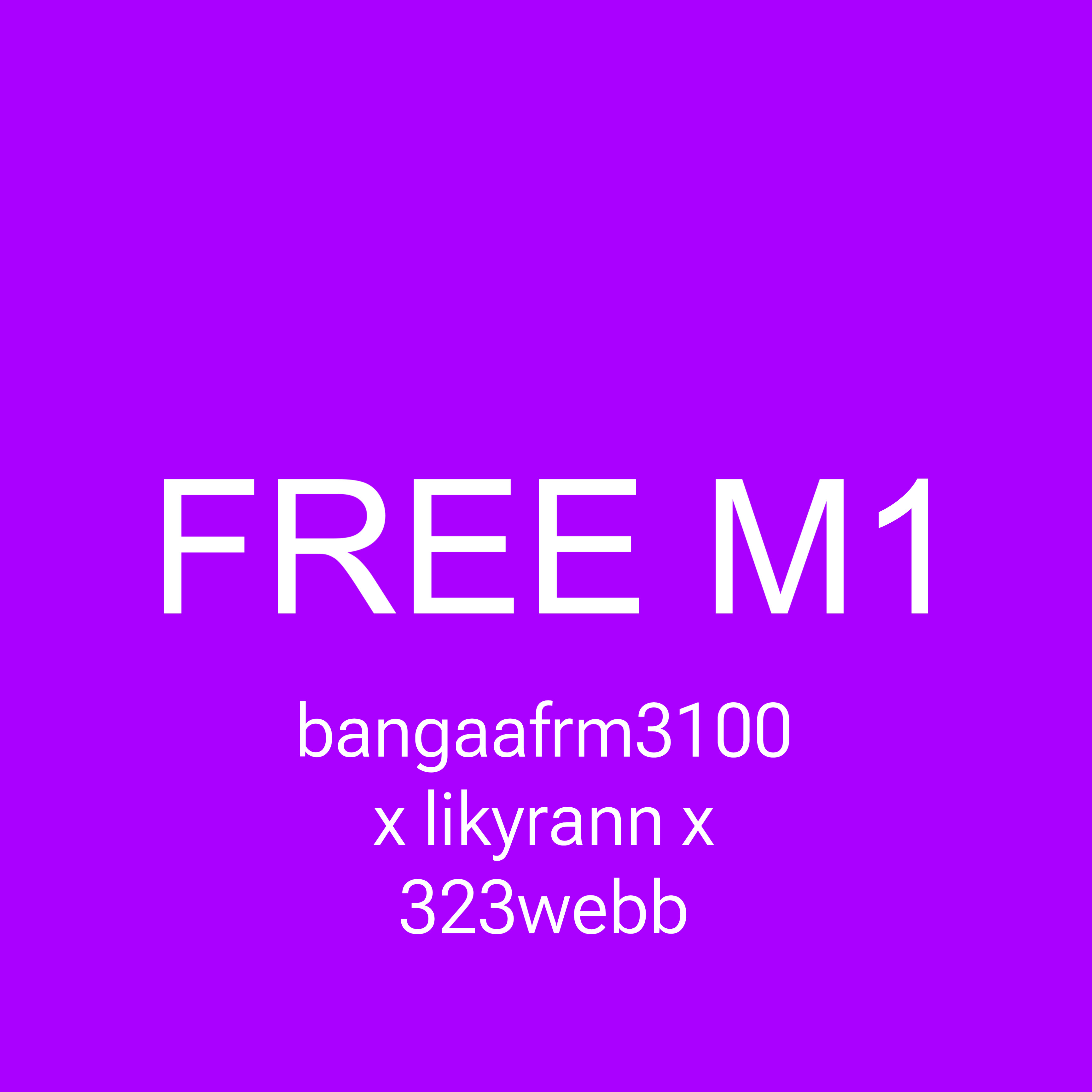 Free M1 by G3N023 cover art