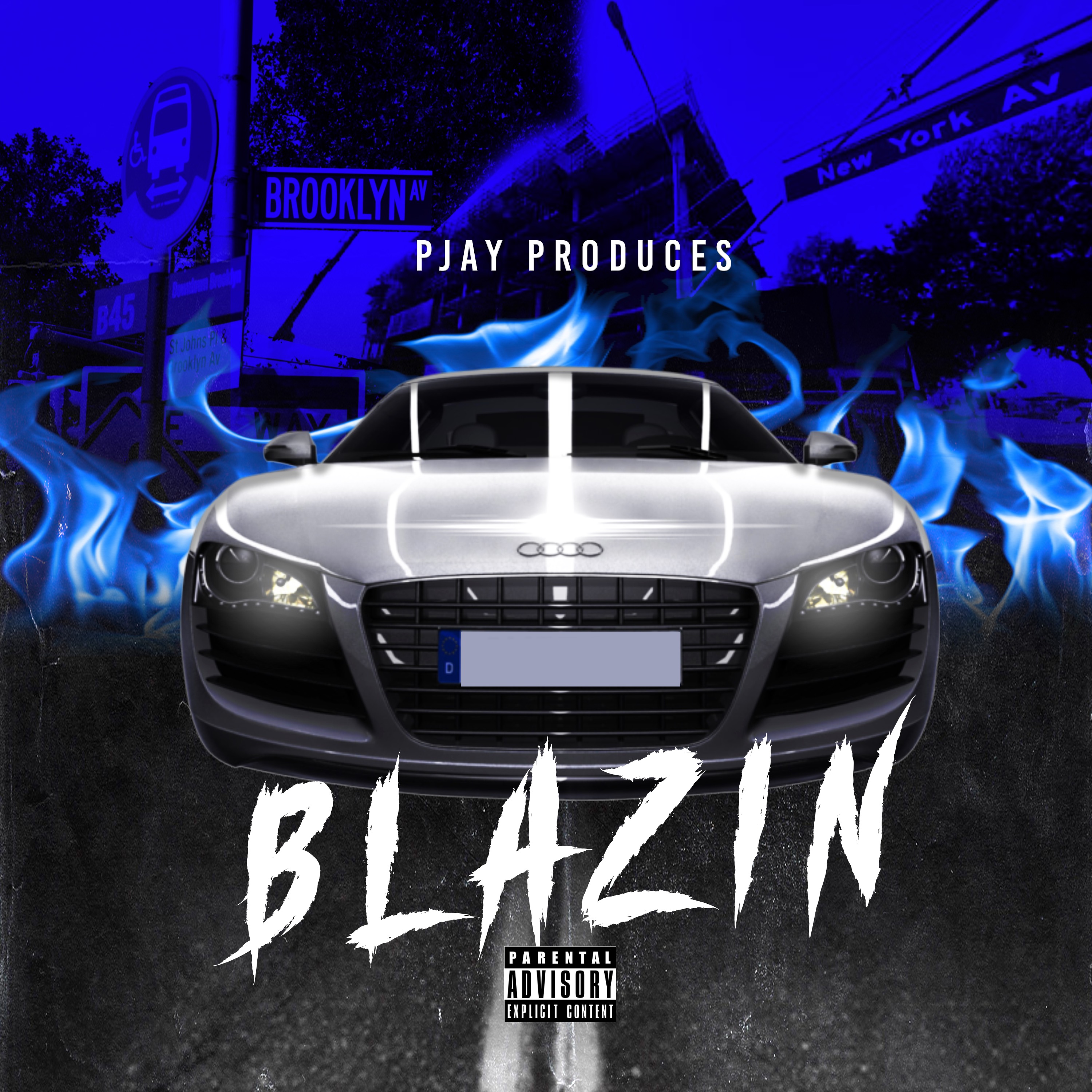 Blazin by PjayProduces cover art