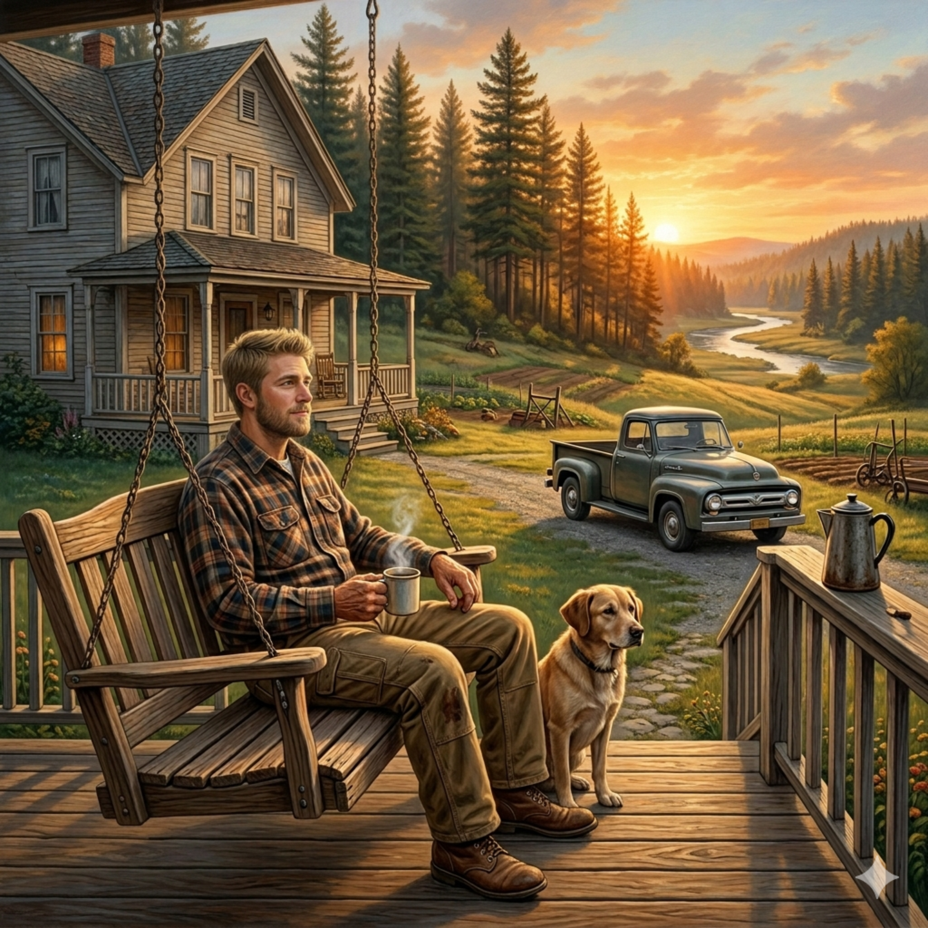 SUN ON THE PORCH by Tim Anderson Lyrics cover art