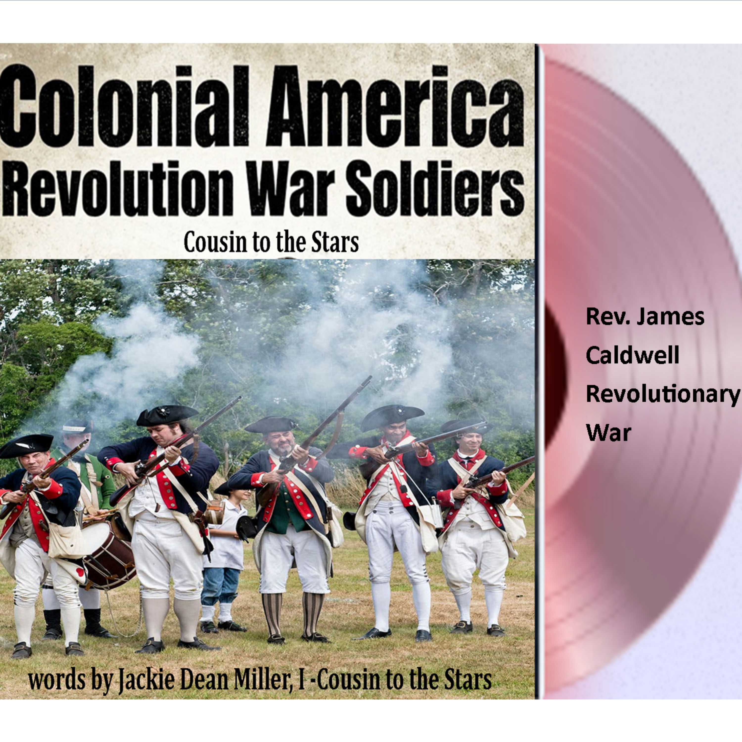 Rev. James Caldwell Revolutionary War artwork