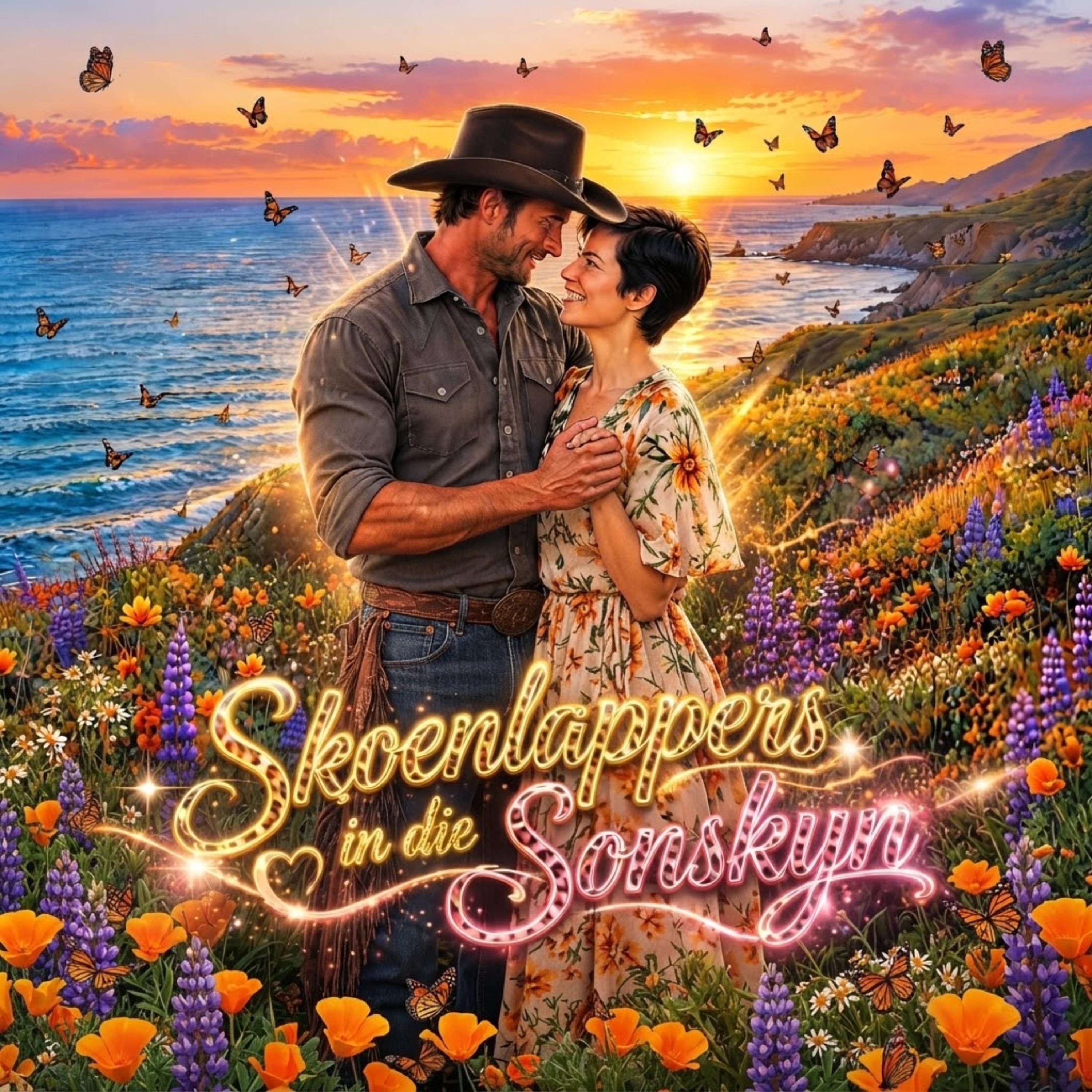 Skoenlappers in die Sonskyn by glow flower cover art