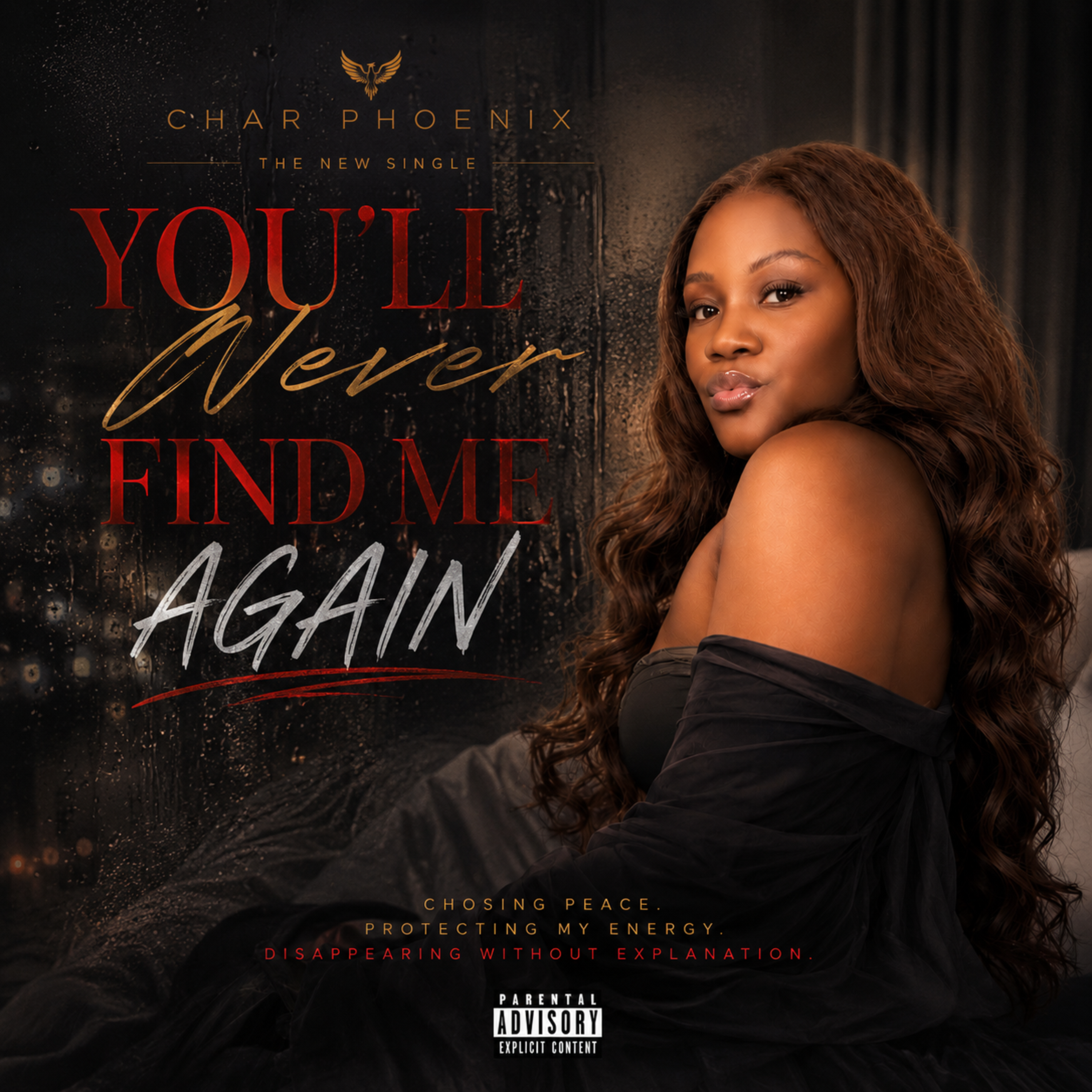 You’ll Never Find Me Again by Char Phoenix cover art