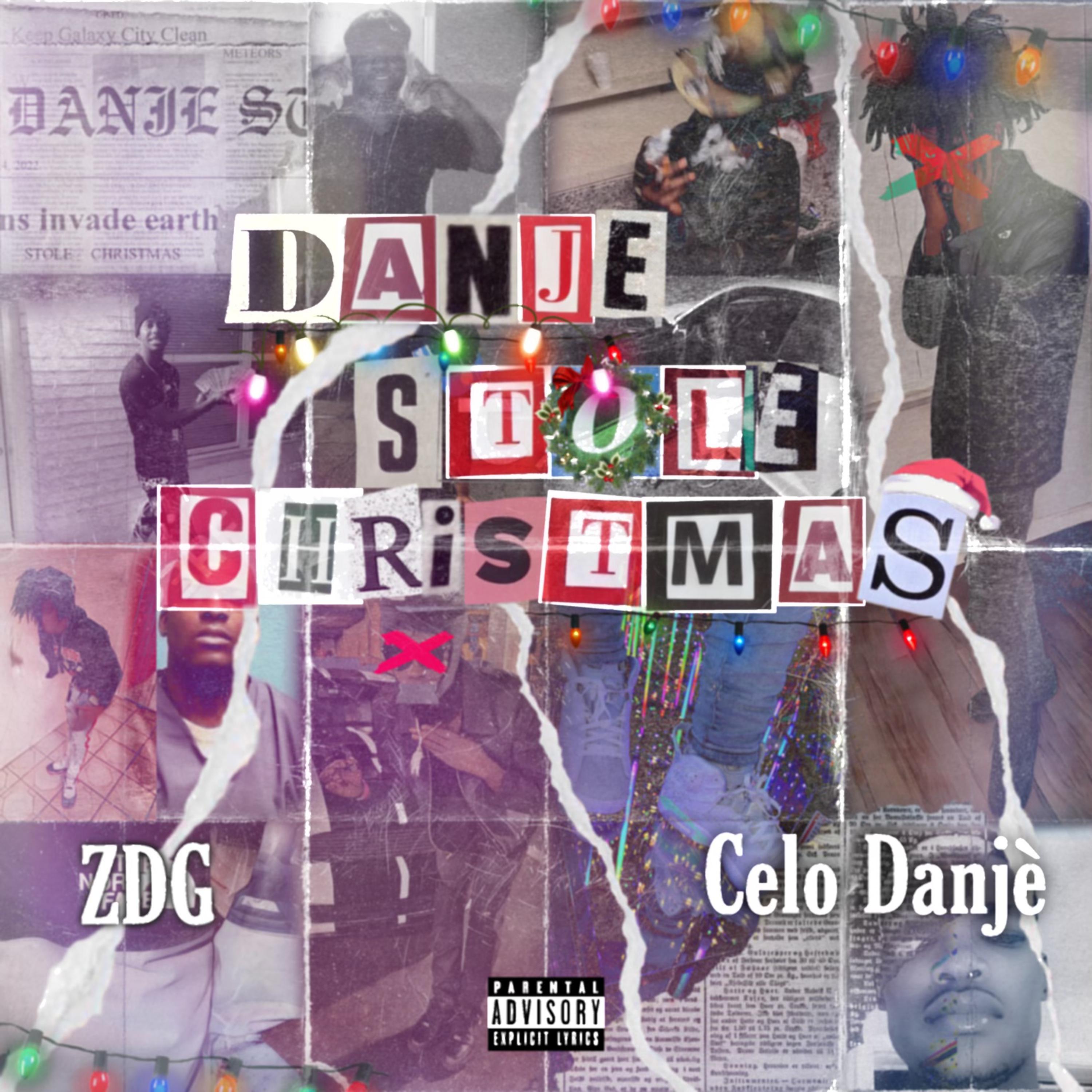 DANJÈ STOLE CHRISTMAS artwork