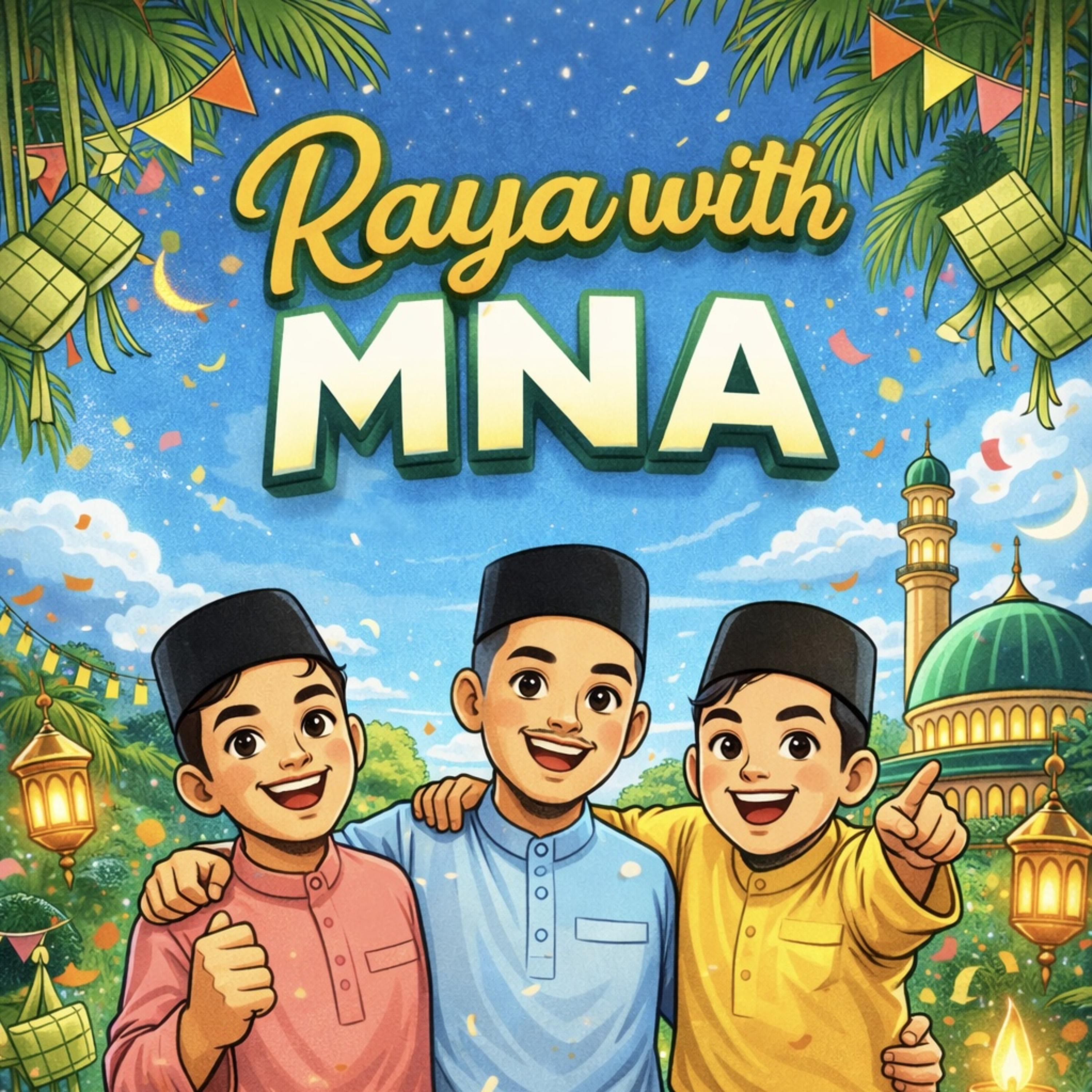 Raya with MNA artwork