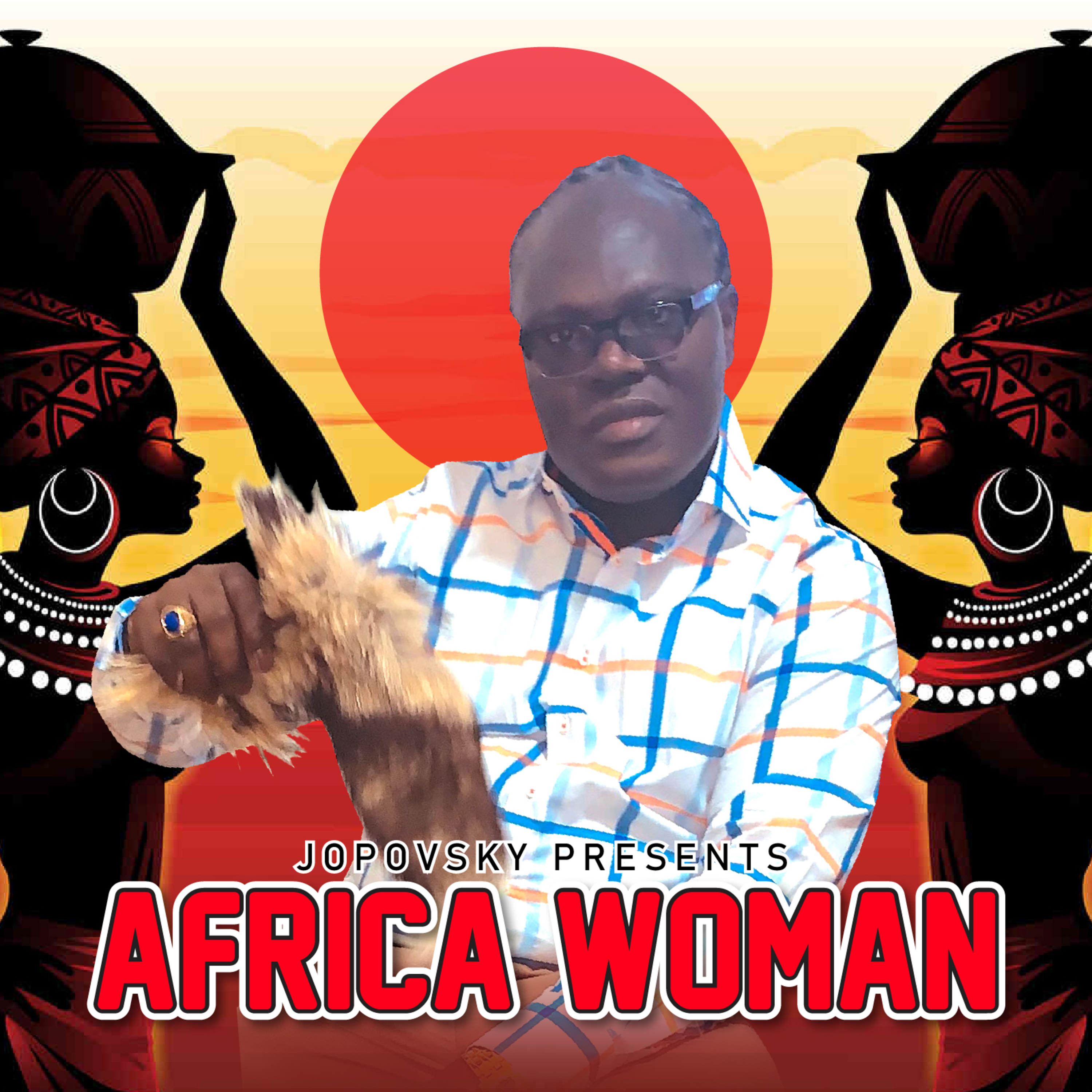 AFRICAN WOMAN artwork
