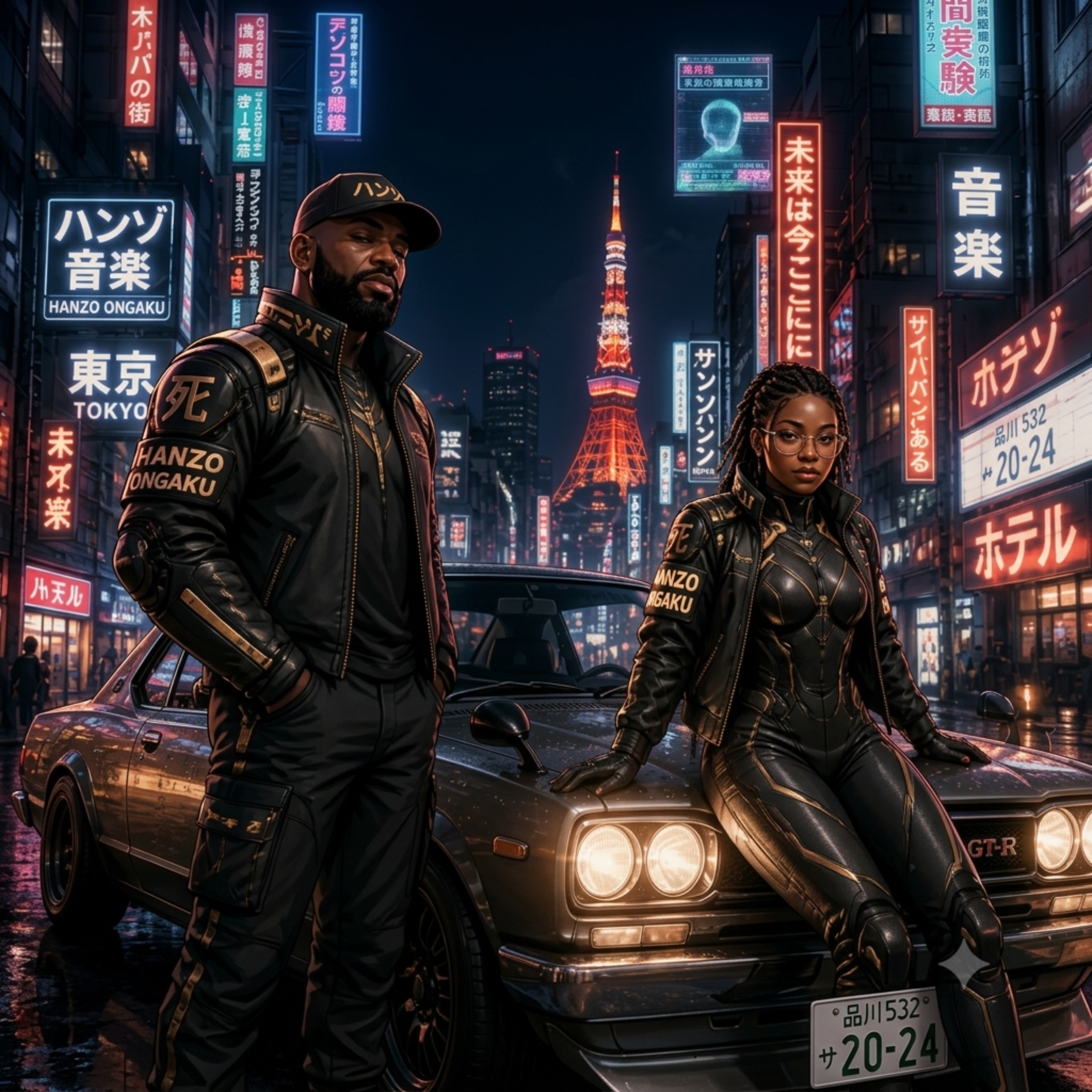 Riding shotgun by Hanzo Muzic cover art