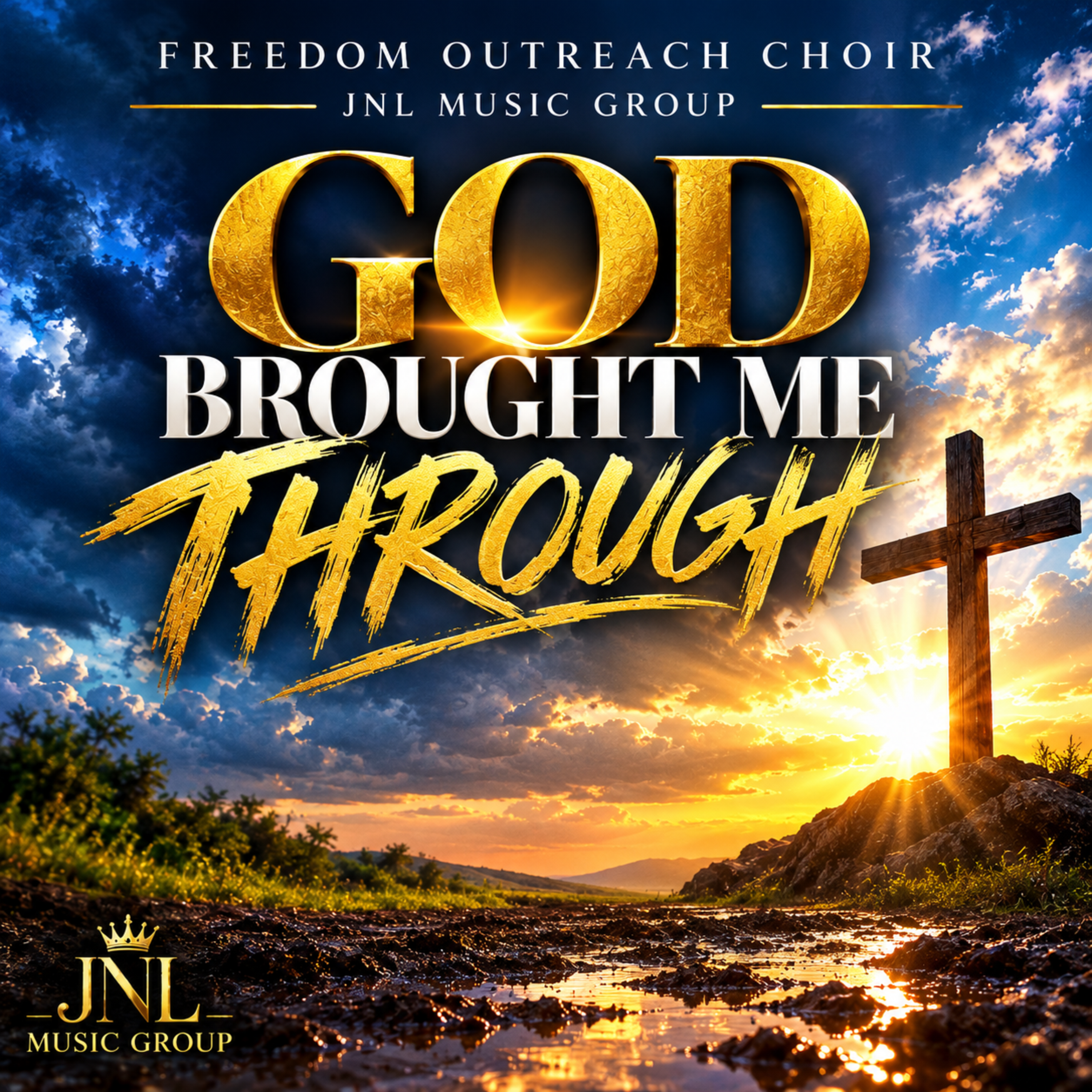 God Brought Me Through by MS KINARD cover art
