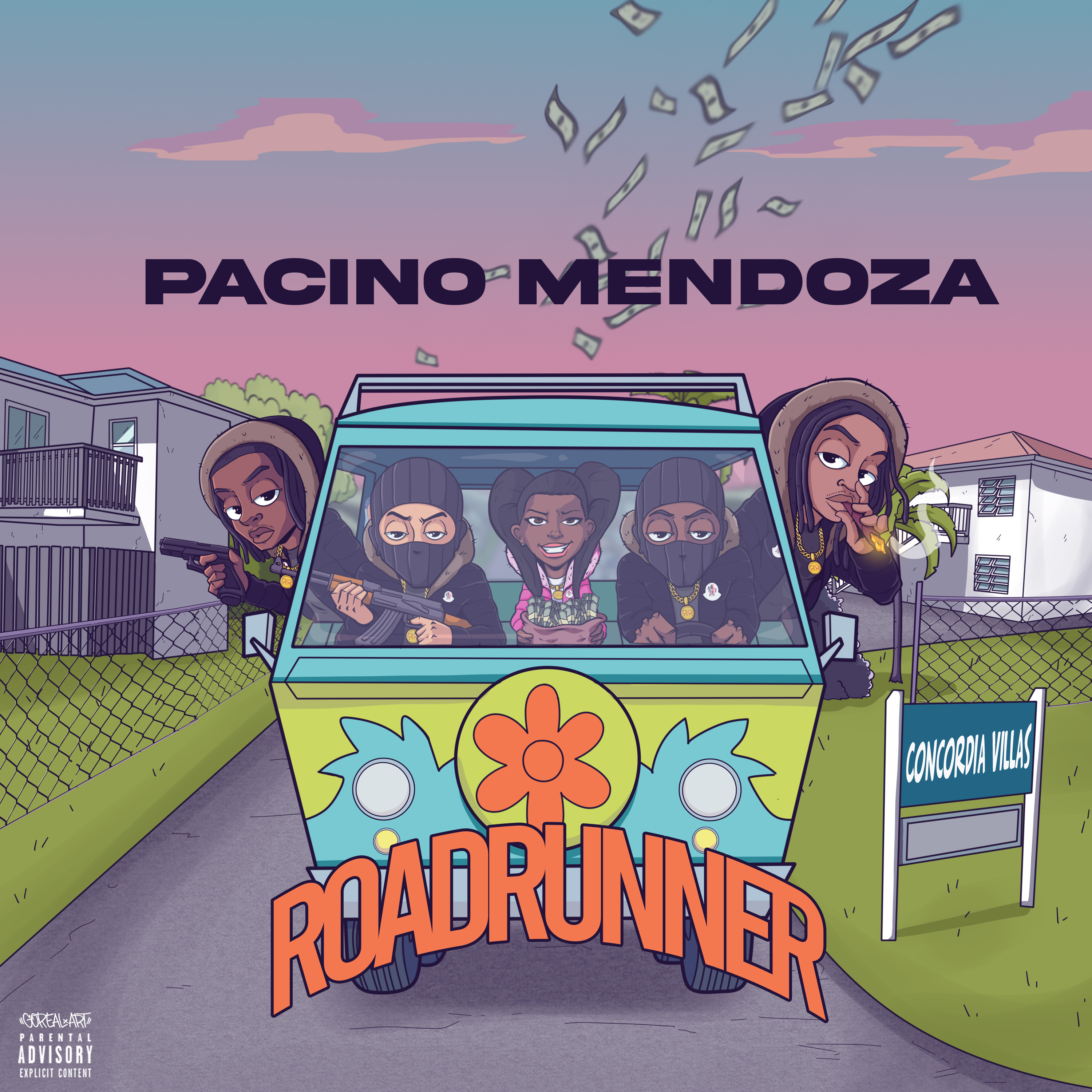 ROADRUNNER by Pacino Mendoza cover art