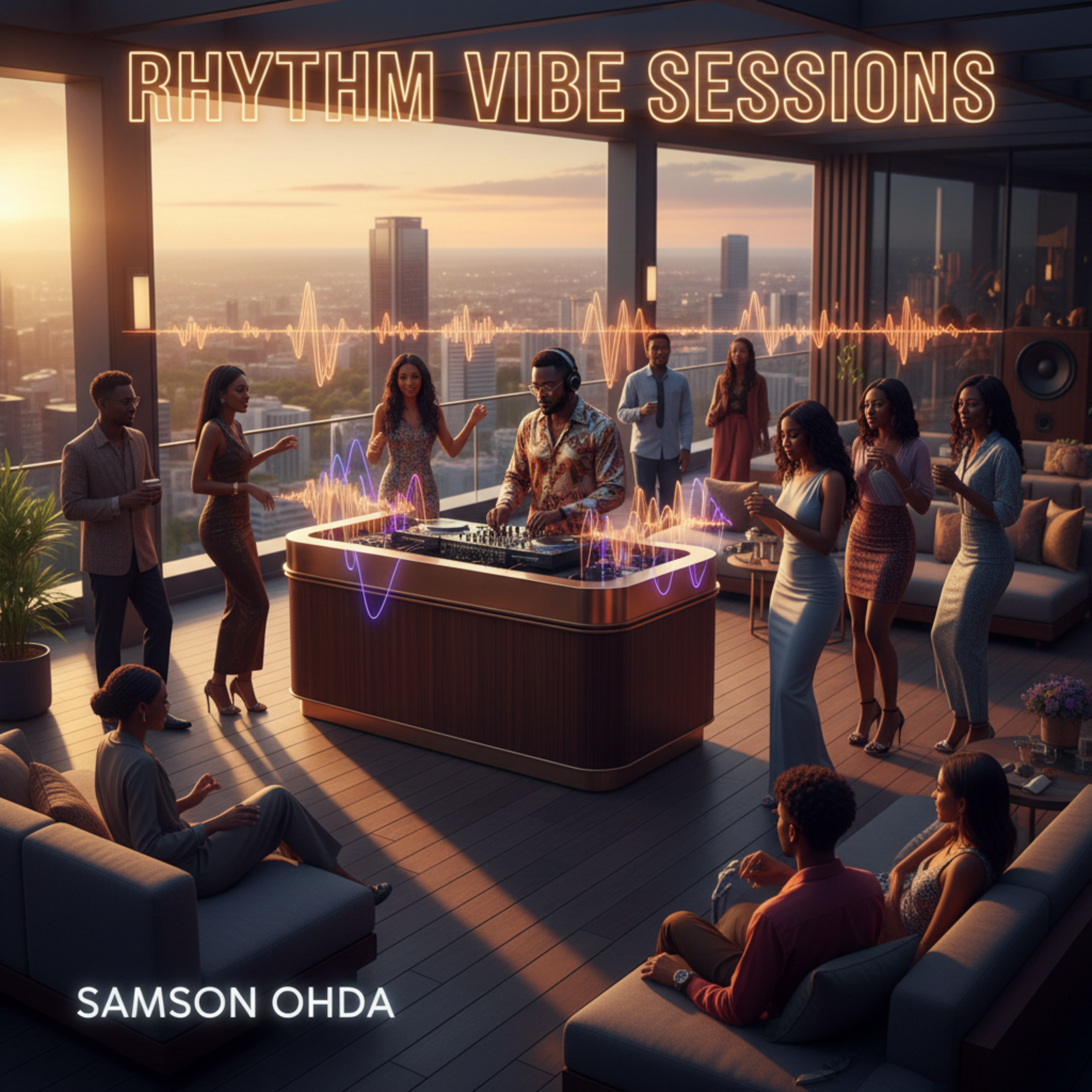 Rhythm Vibe Sessions by Samson Ohda  cover art