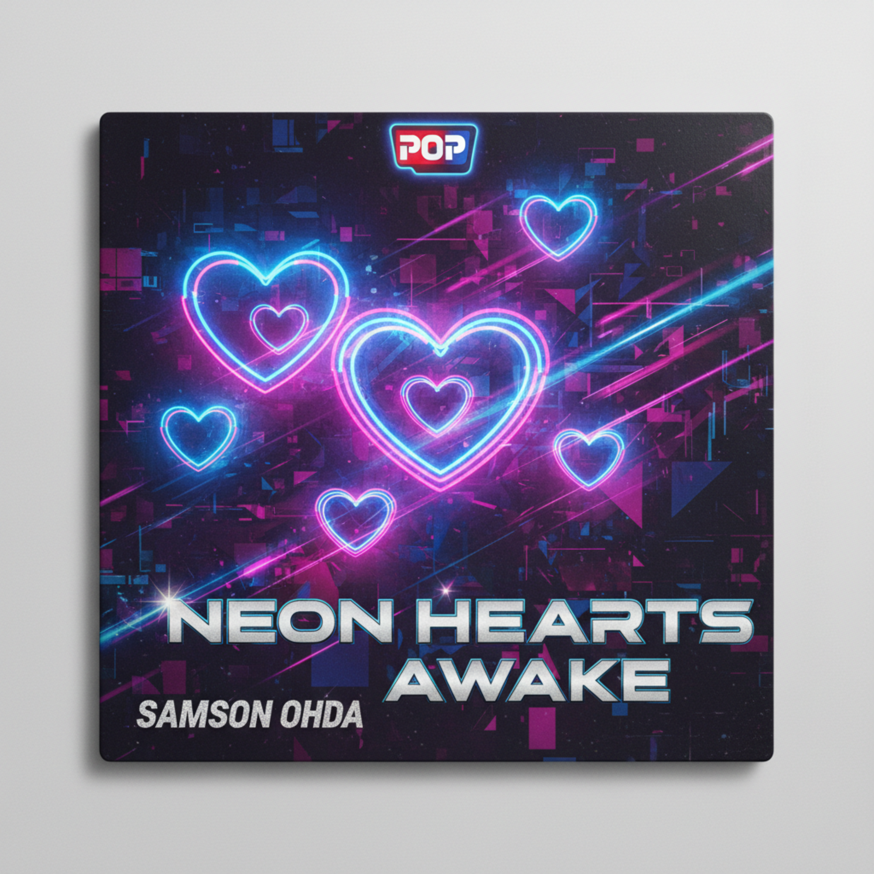 Neon Hearts Awake by Samson Ohda  cover art