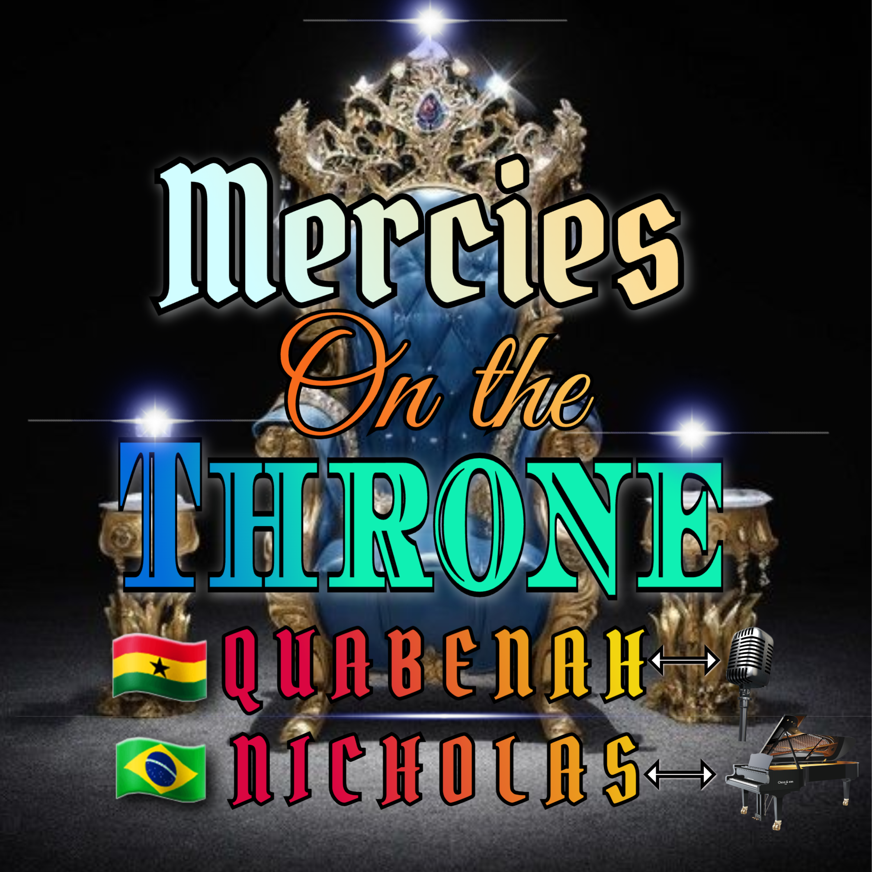 Mercies on the throne artwork